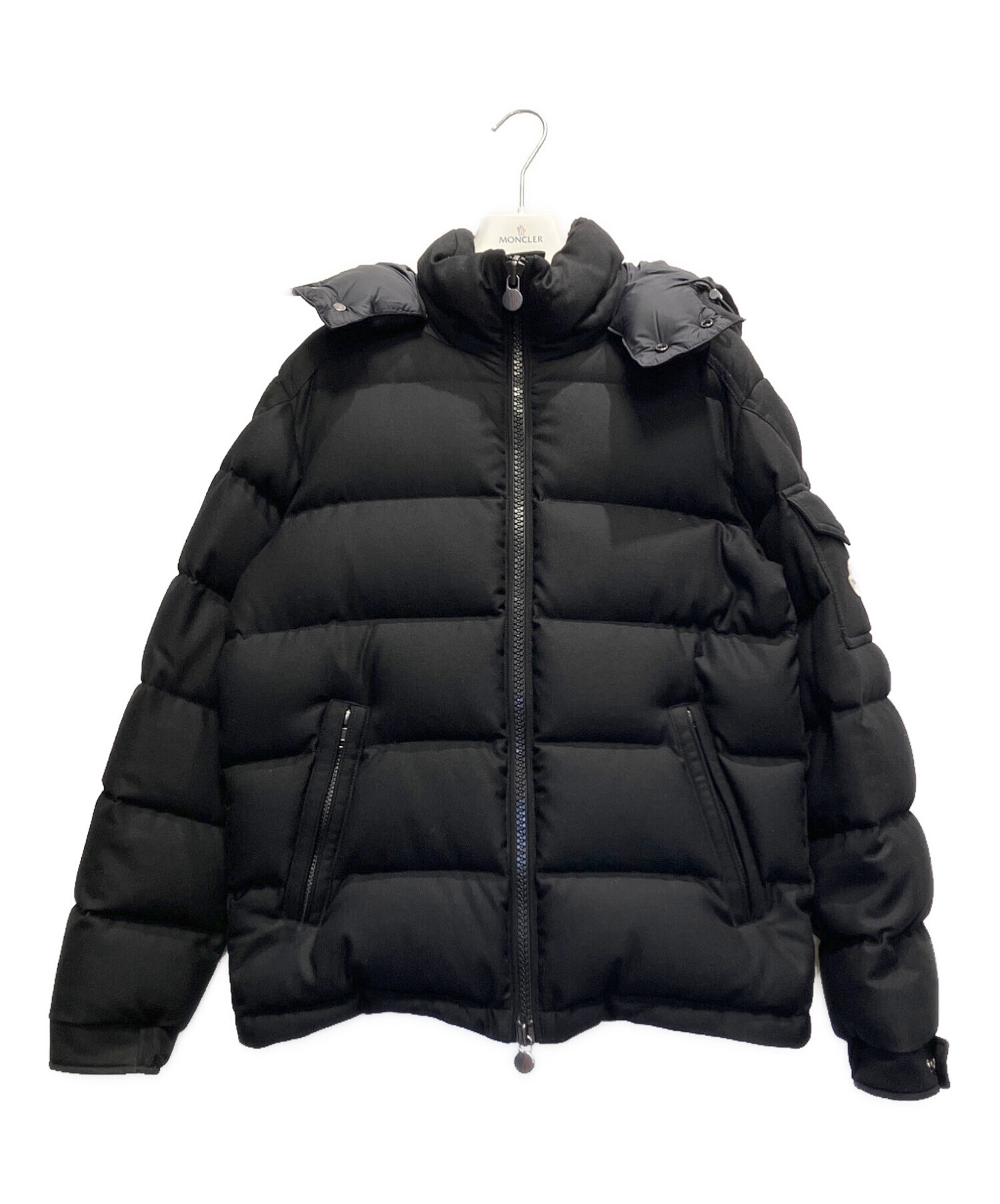 モンクレールダウンジャケット　92㎝ 中古・古着通販】MONCLER (モンクレール) ダウンジャケット ブラック