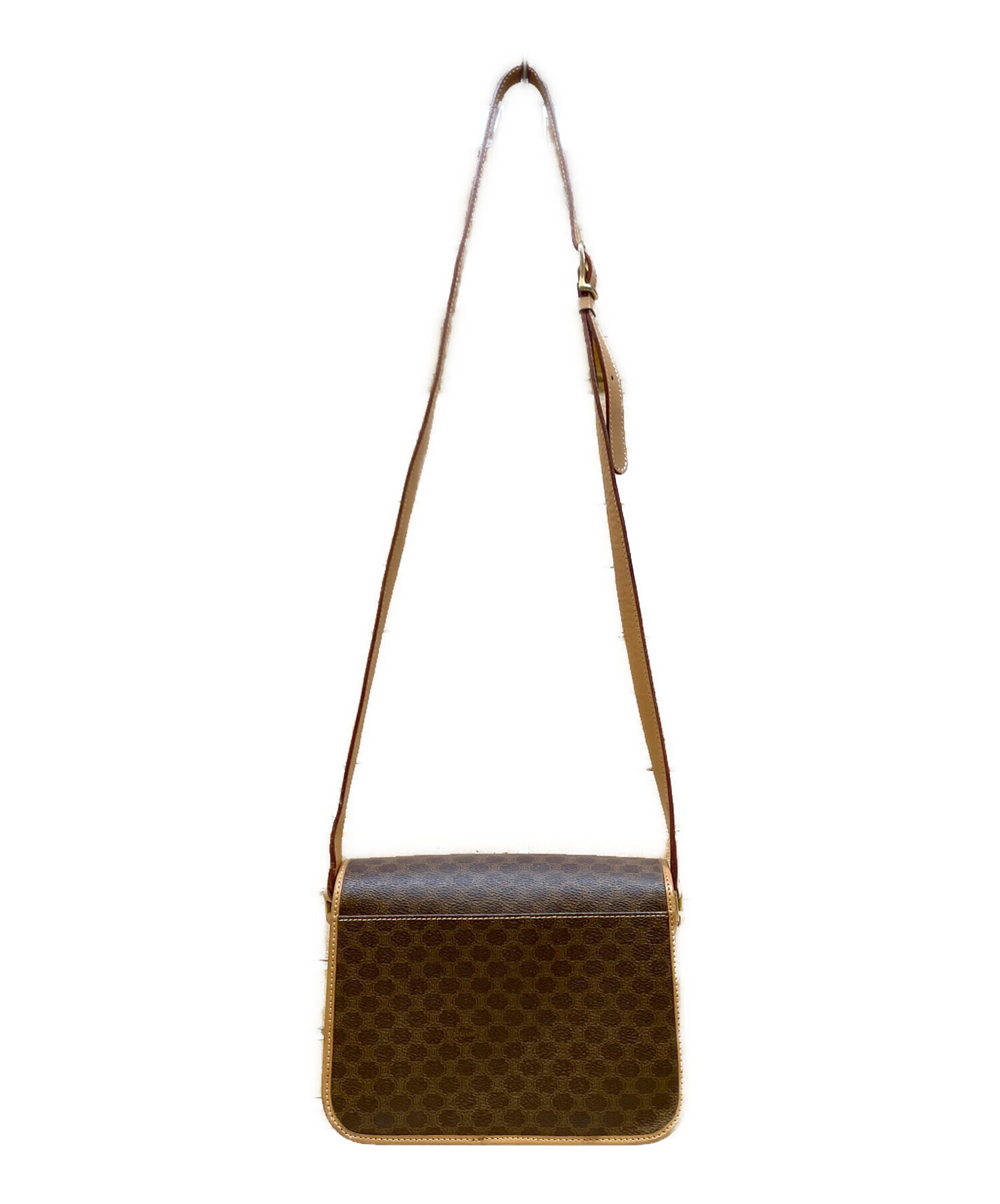 中古・古着通販】CELINE (セリーヌ) ショルダーバッグ ブラウン 