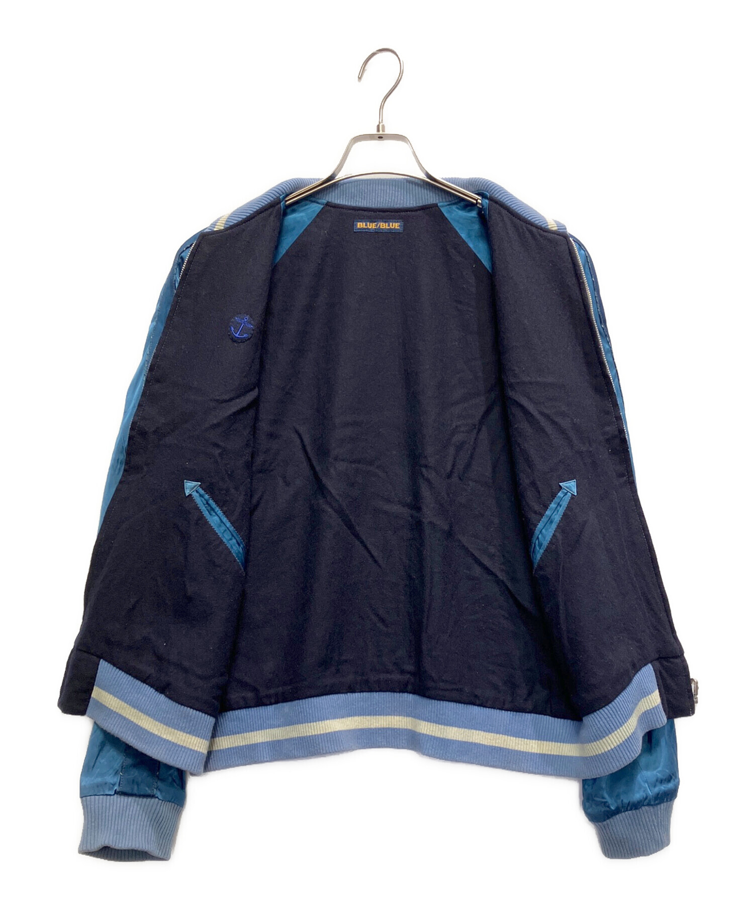 中古・古着通販】BLUE BLUE (ブルーブルー) ブルゾン ネイビー サイズ 