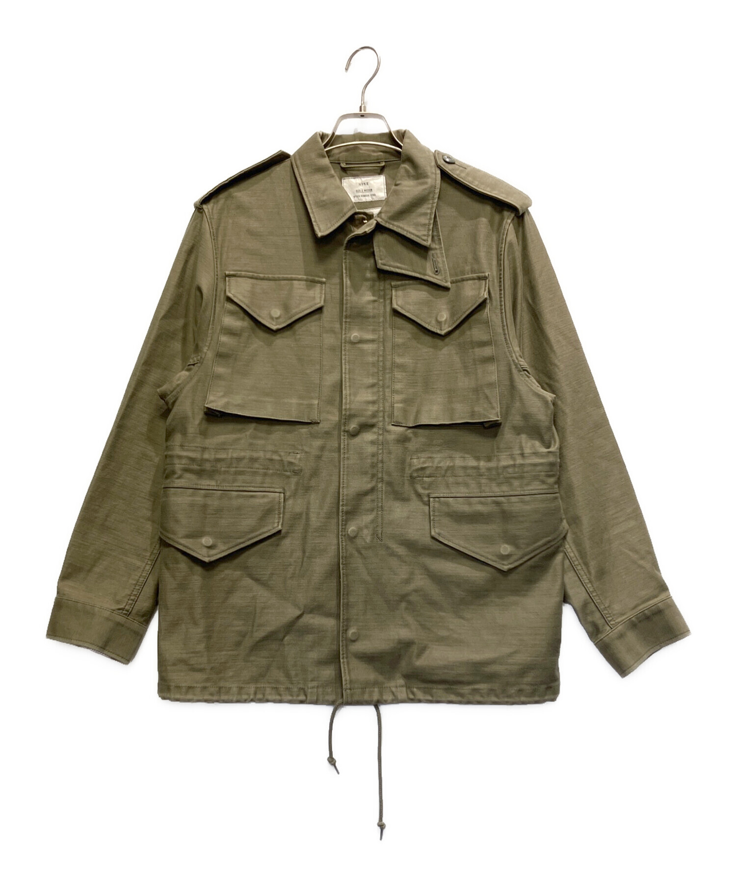 HYKE ミリタリージャケット 中古・古着通販】HYKE (ハイク) M-51 FIELD JACKET オリーブ サイズ:M