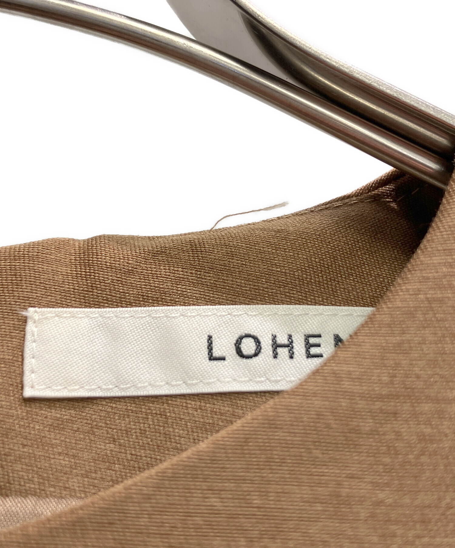 中古・古着通販】LOHEN (ローヘン) バックフォルムロングワンピース
