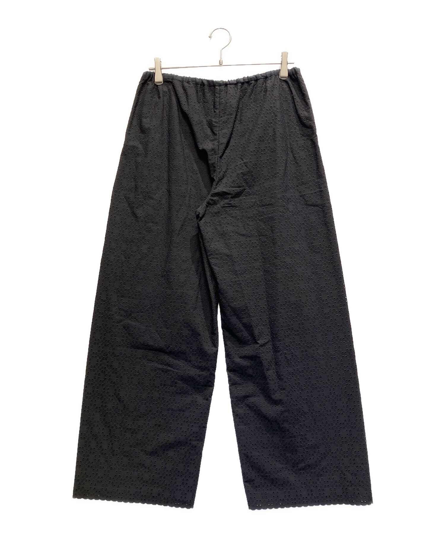中古・古着通販】Drawer (ドゥロワー) エンブロレースドロストパンツ