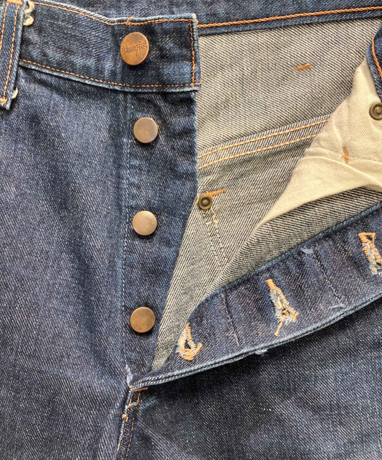 【1980s】Wrangler ラングラー デニムバナー ヴィンテージ 置物 中古・古着通販】Wrangler (ラングラー) 80S デニムパンツ インディゴ