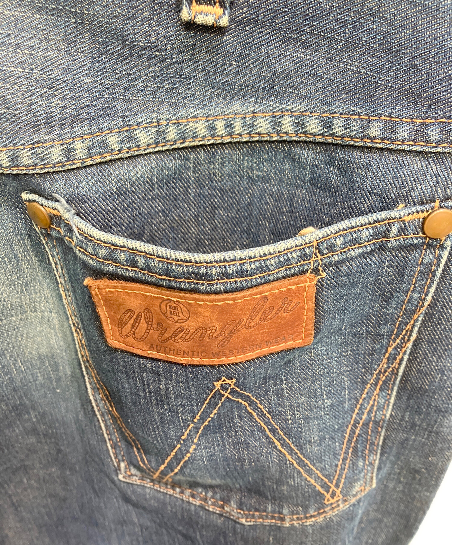 中古・古着通販】Wrangler (ラングラー) 80S デニムパンツ インディゴ