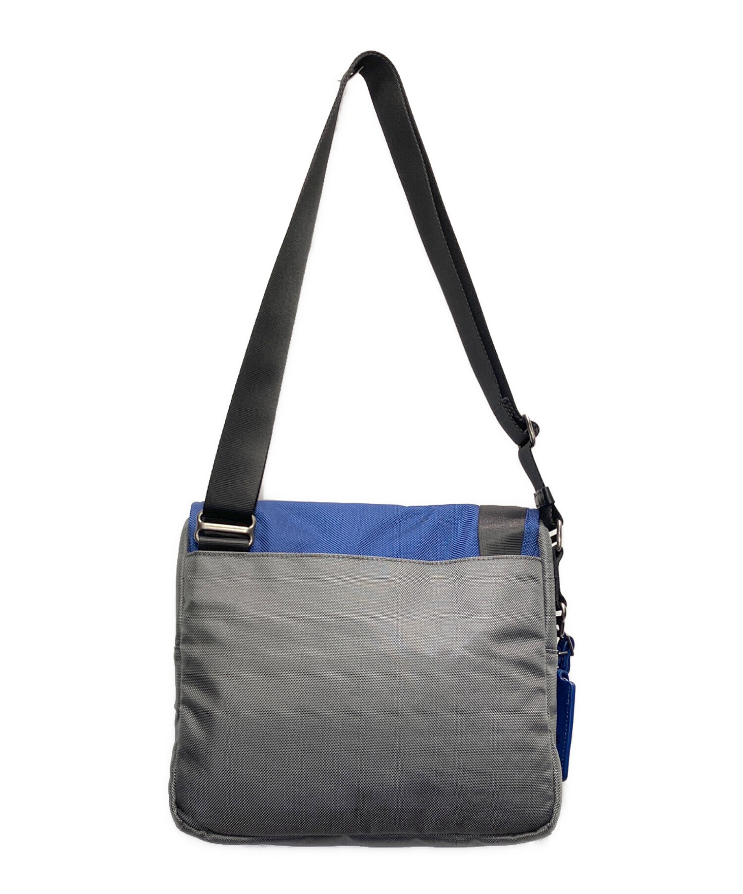 中古・古着通販】TUMI (トゥミ) ショルダーバッグ ブラック×ブルー