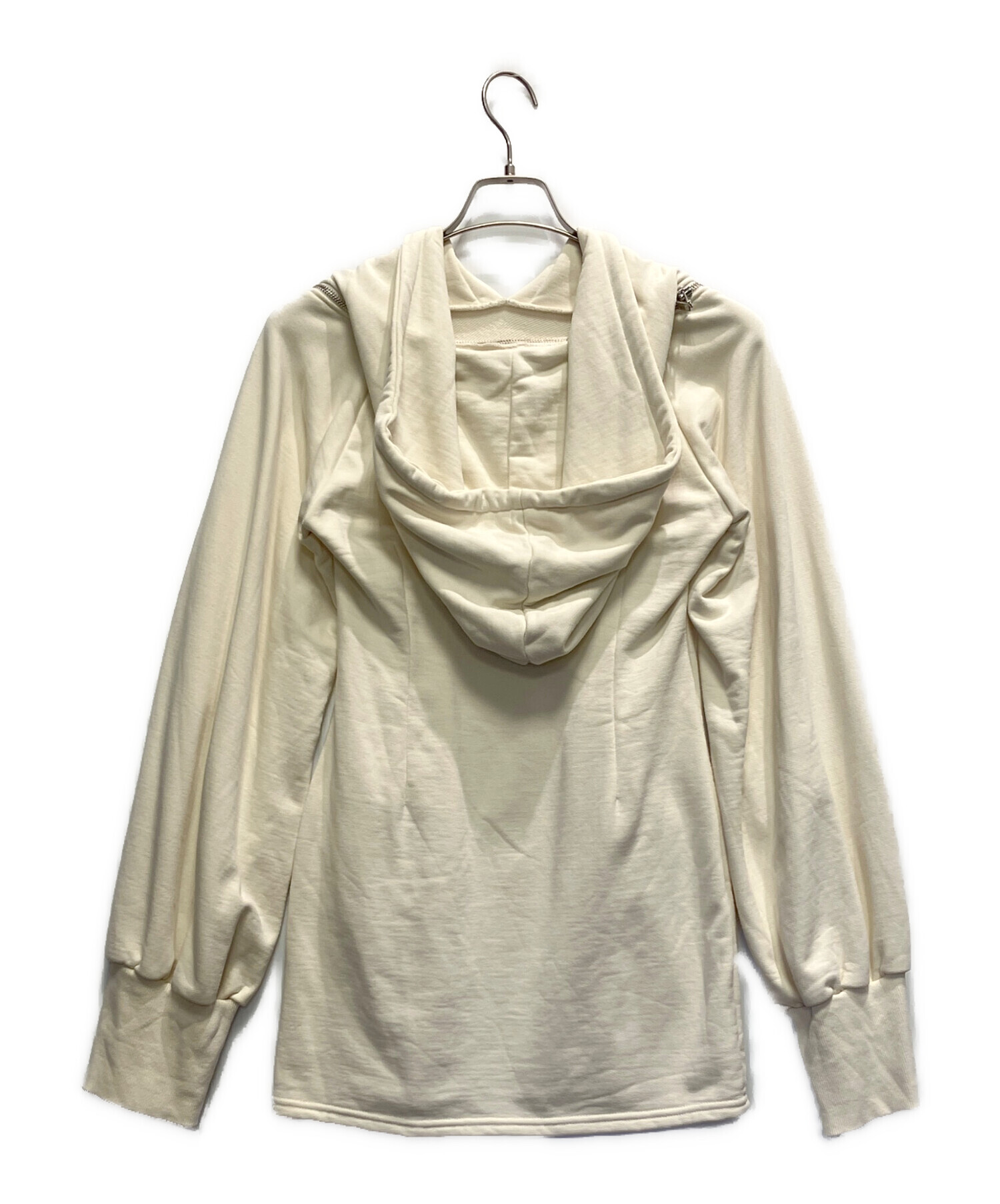 中古・古着通販】ANDMARY (アンドマリー) パーカーワンピース ベージュ