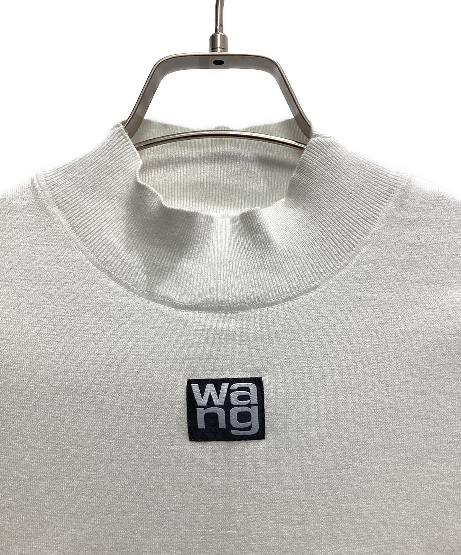 中古・古着通販】ALEXANDER WANG (アレキサンダー・ワン) 半袖ニット