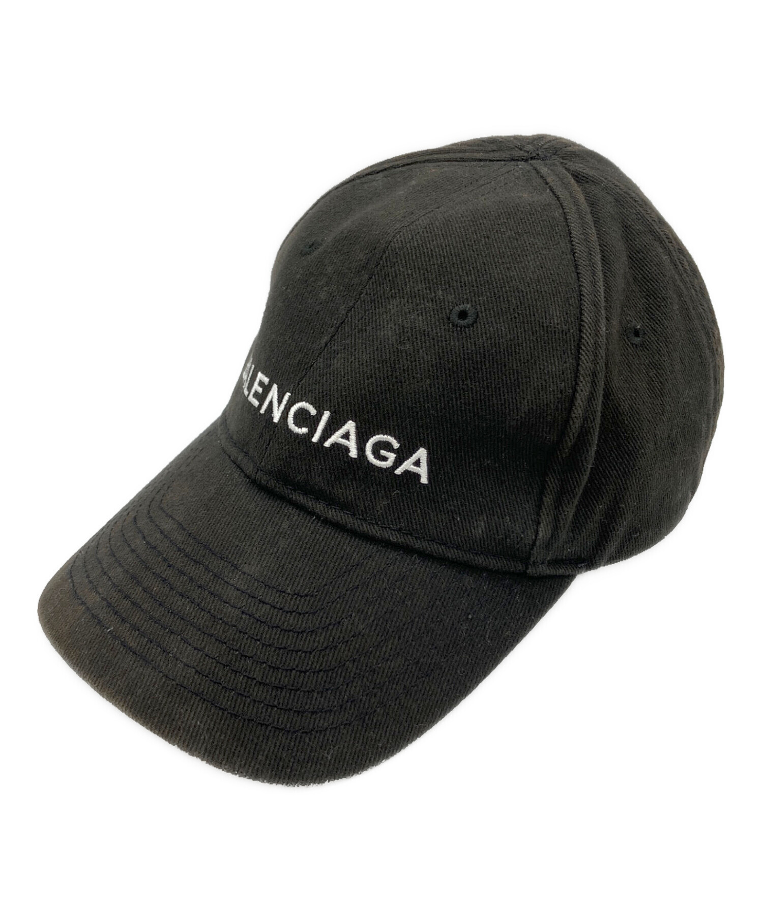 中古・古着通販】BALENCIAGA (バレンシアガ) キャップ ブラック サイズ