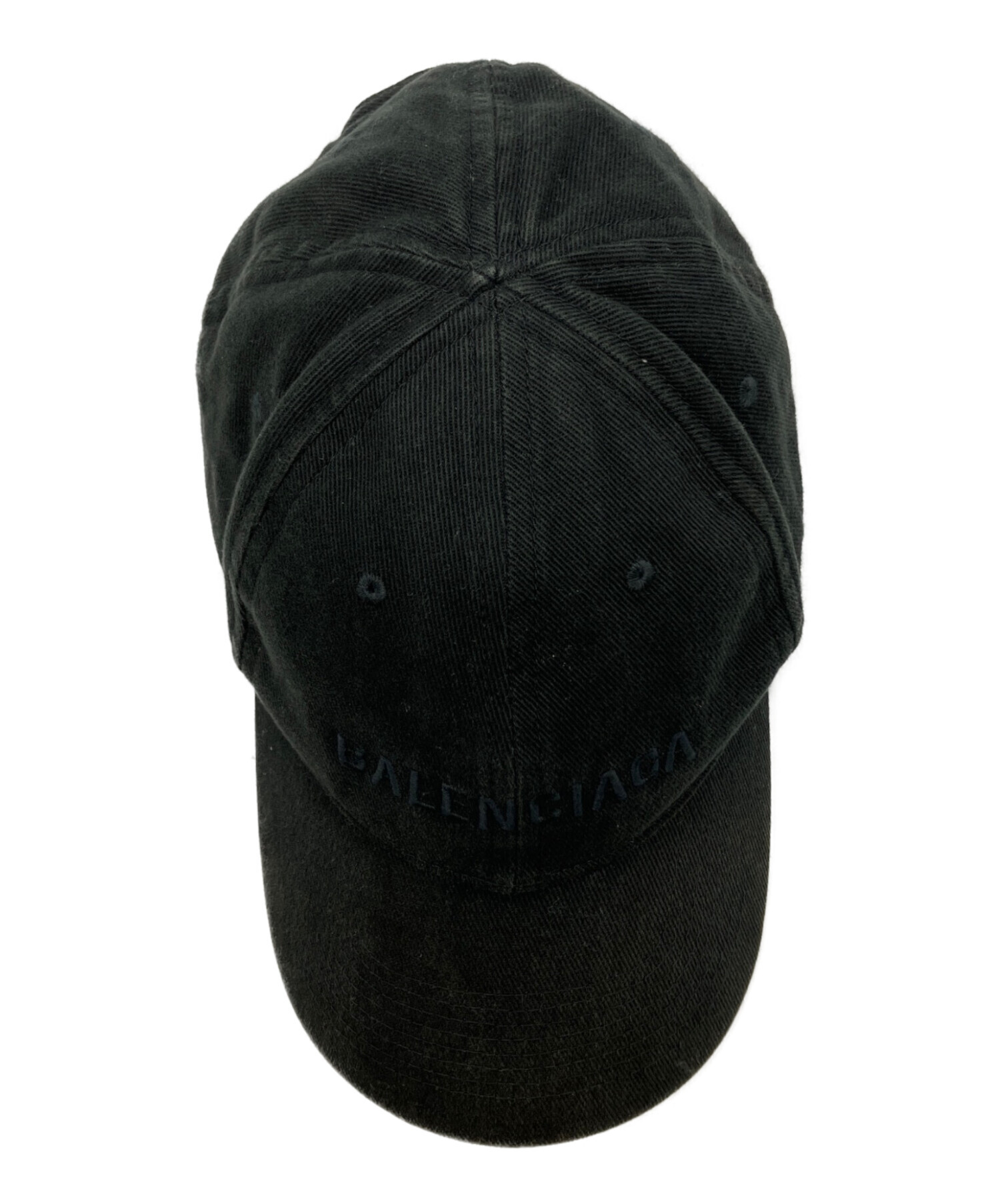 中古・古着通販】BALENCIAGA (バレンシアガ) キャップ ブラック サイズ