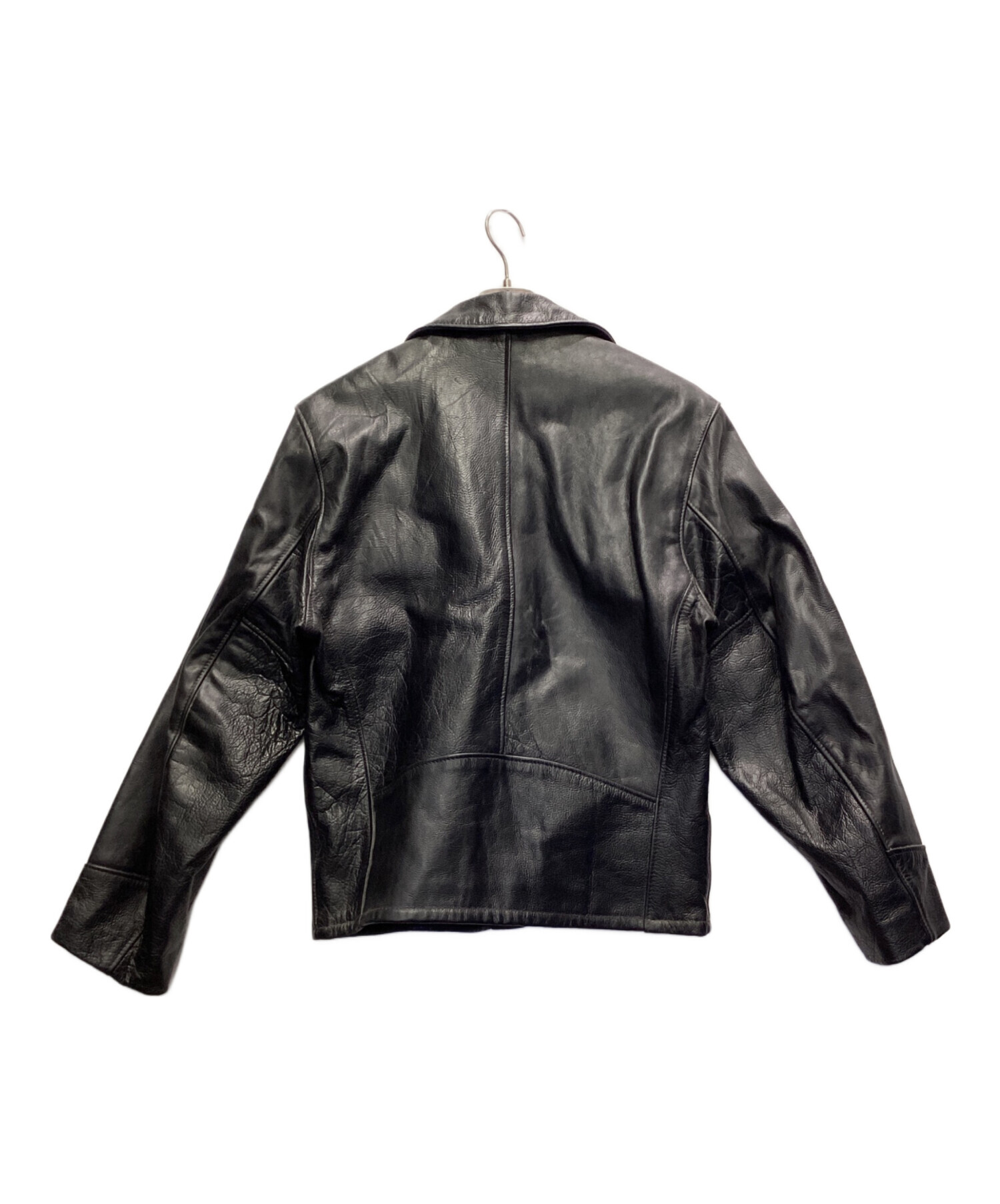 中古・古着通販】Schott (ショット) レザージャケット ブラック サイズ