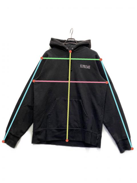 Supreme シュプリーム パーカー L 黒 【古着】【中古】【送料無料】 中古・古着通販】Supreme (シュプリーム) パーカー ブラック サイズ:L