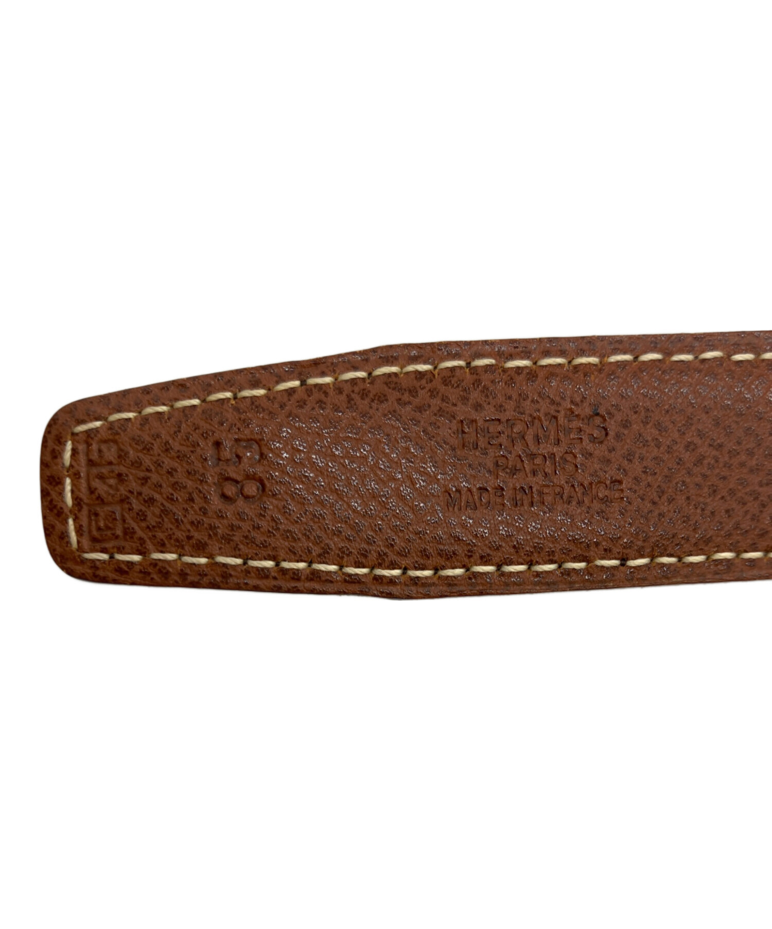 中古・古着通販】HERMES (エルメス) Hバックルベルト ブラウン