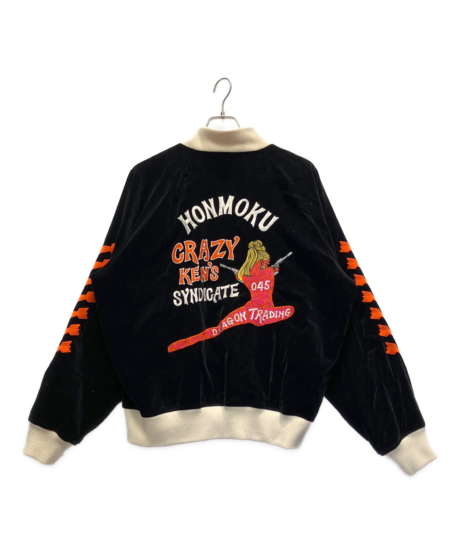 激レア！Classicシルクスカジャン 80〜90年代Vintage 新品 中古・古着通販】CRAZY KEN'S (クレイジーケンズ) スカジャン ブラック