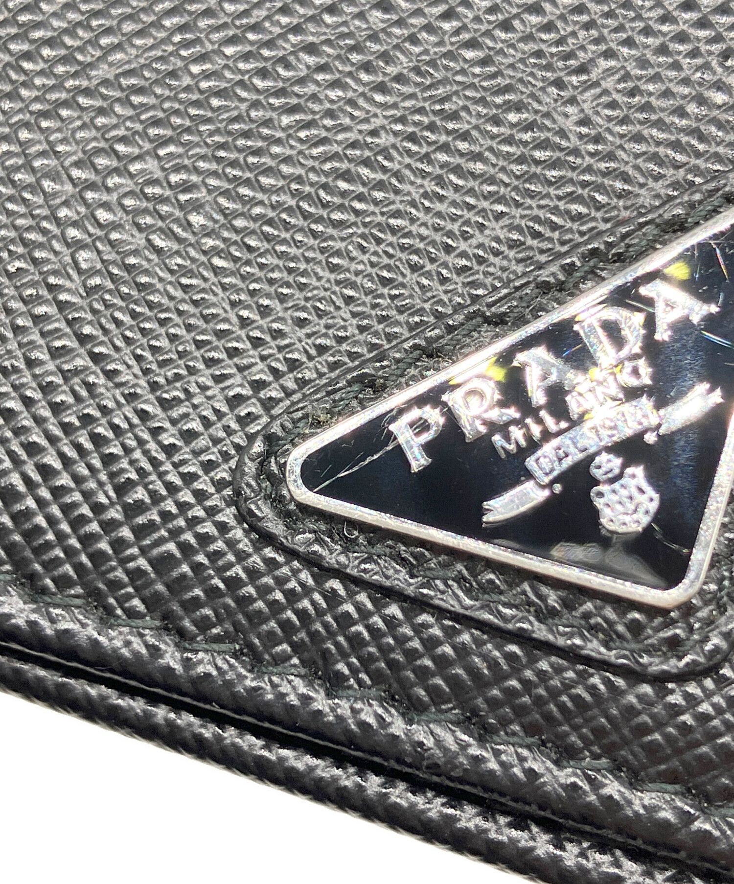 中古・古着通販】PRADA (プラダ) カードケース ブラック｜ブランド