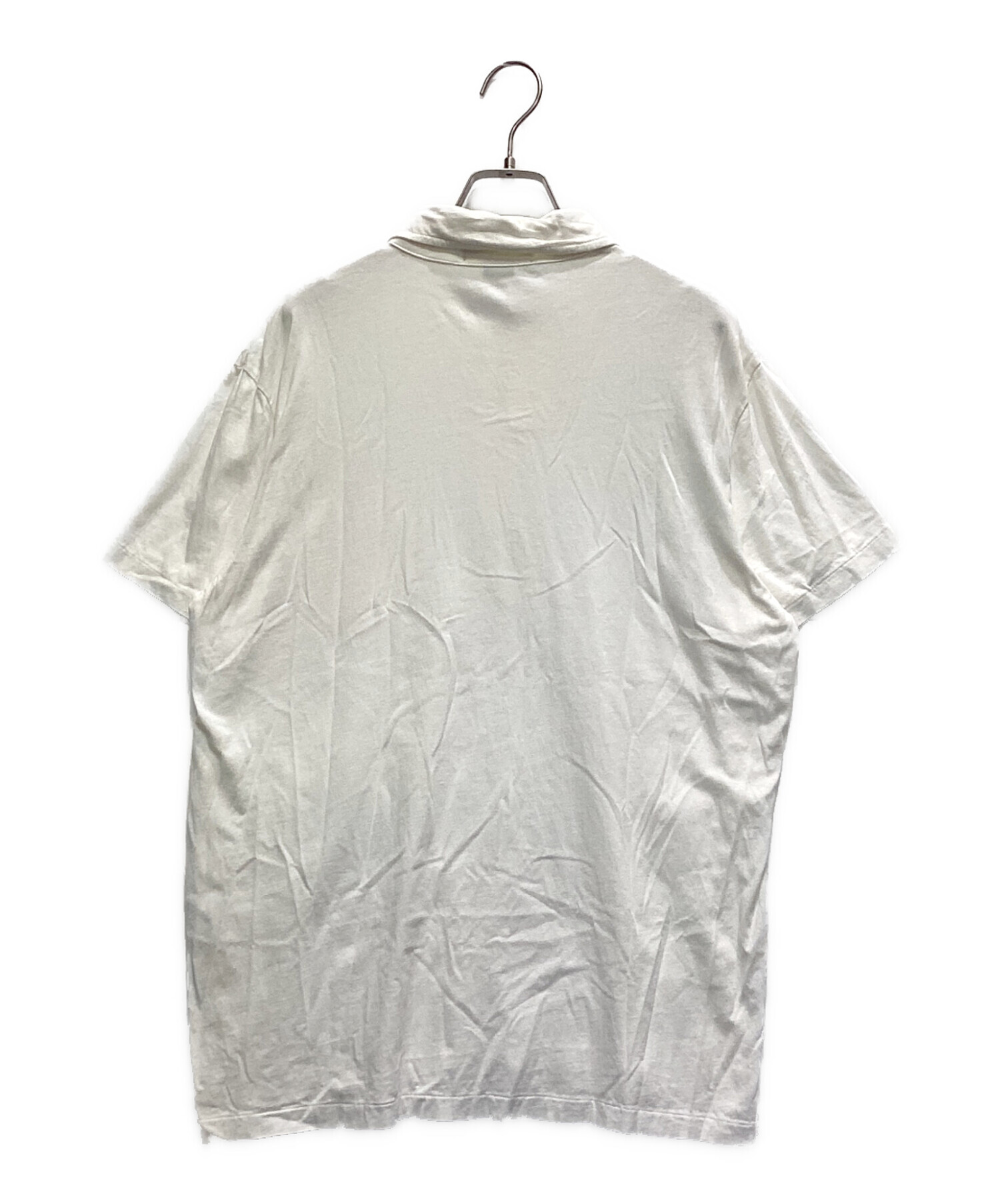 【中古】 ラ・メール ３２/書肆博物館 中古・古着通販】RRL (ダブルアールエル) 半袖ポロシャツ ホワイト