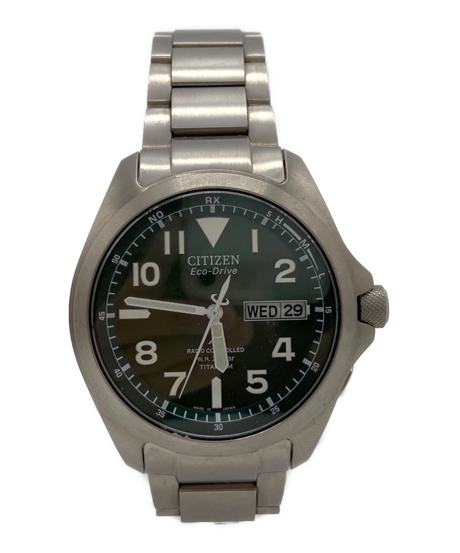 中古・古着通販】CITIZEN (シチズン) プロマスター グリーン×シルバー