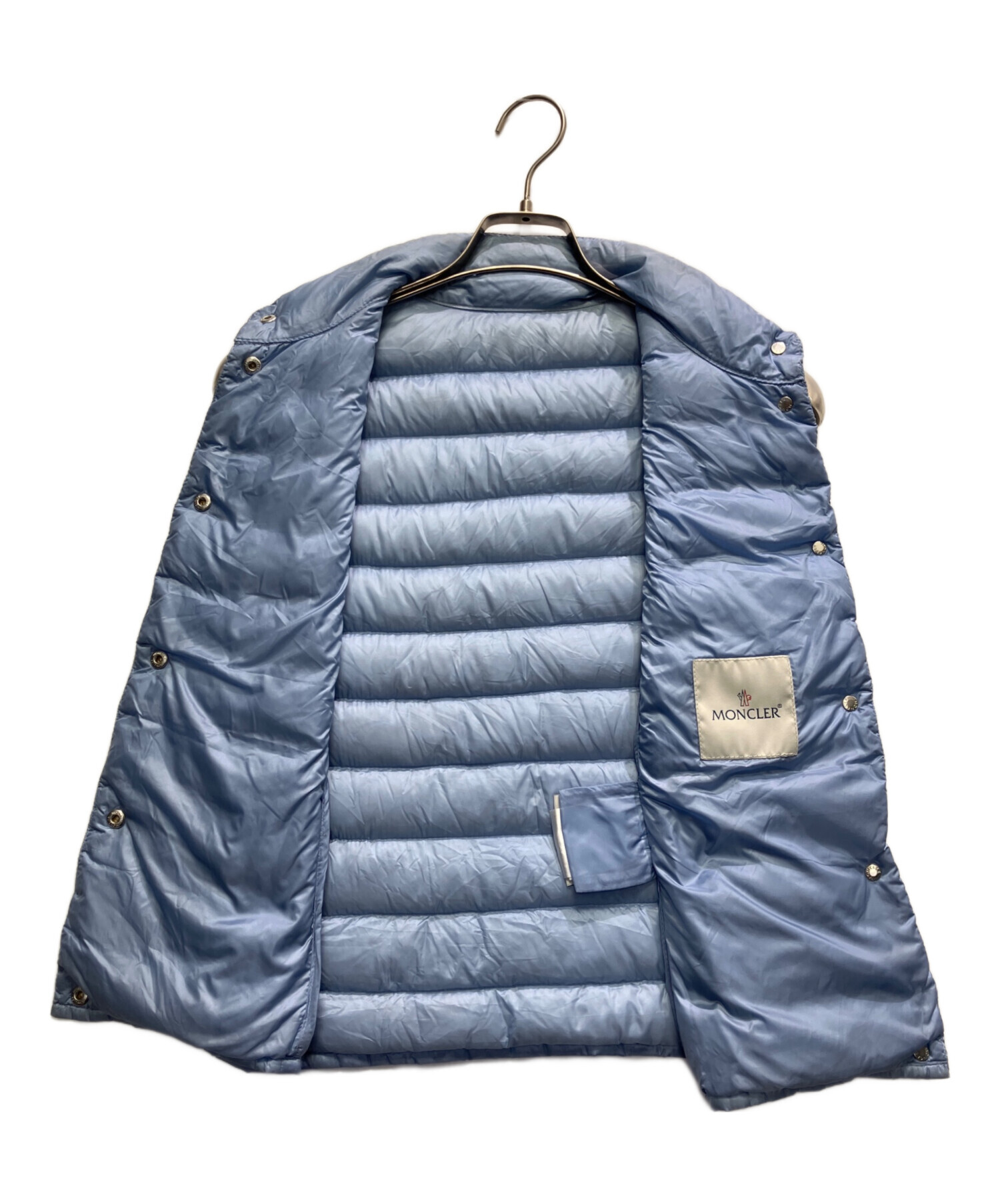 Moncler モンクレール ファーベスト リバーシブル1 ほぼ未使用品