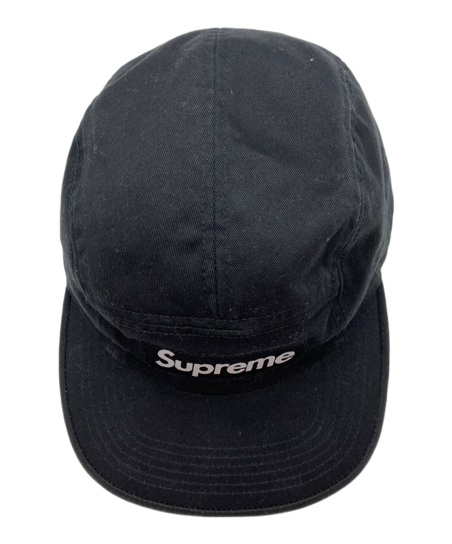 中古・古着通販】SUPREME (シュプリーム) キャップ ブラック｜ブランド