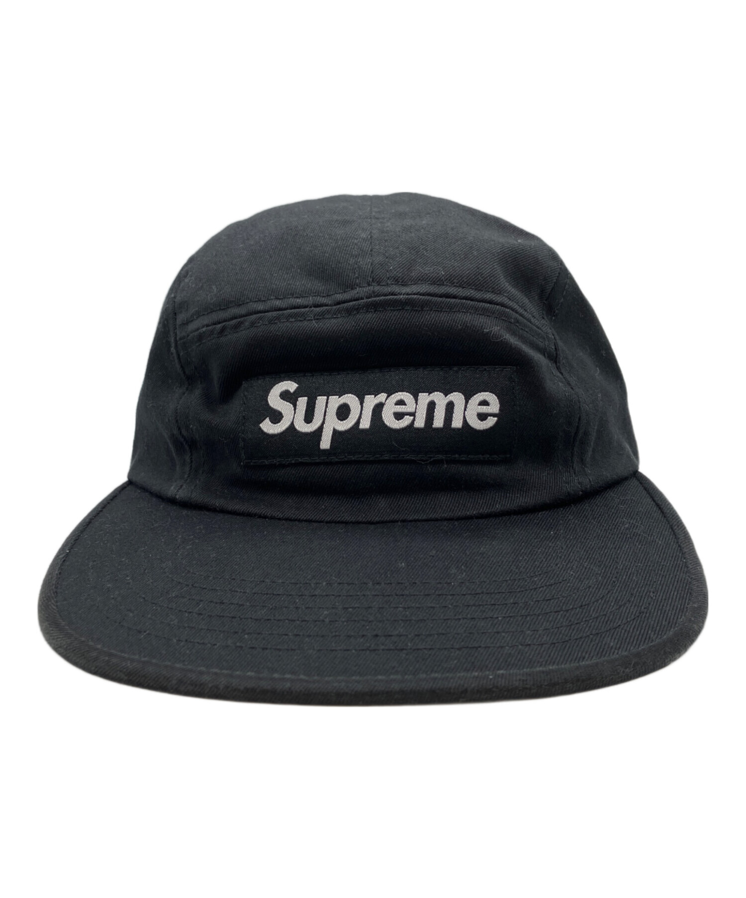 中古・古着通販】SUPREME (シュプリーム) キャップ ブラック｜ブランド