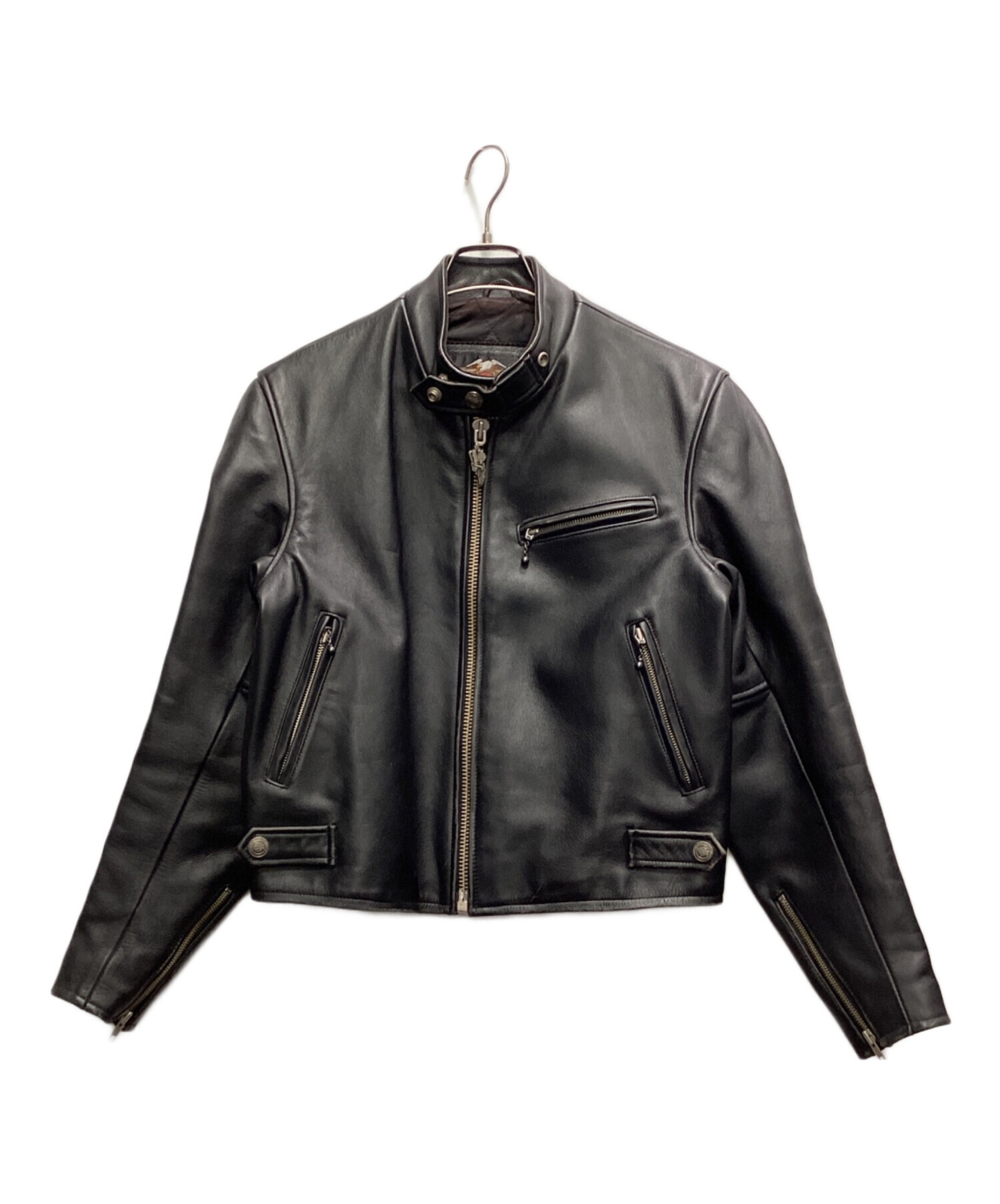 ハーレーダビッドソン　レザージャケット　Lサイズ 中古・古着通販】HARLEY-DAVIDSON (ハーレーダビッドソン) シングル