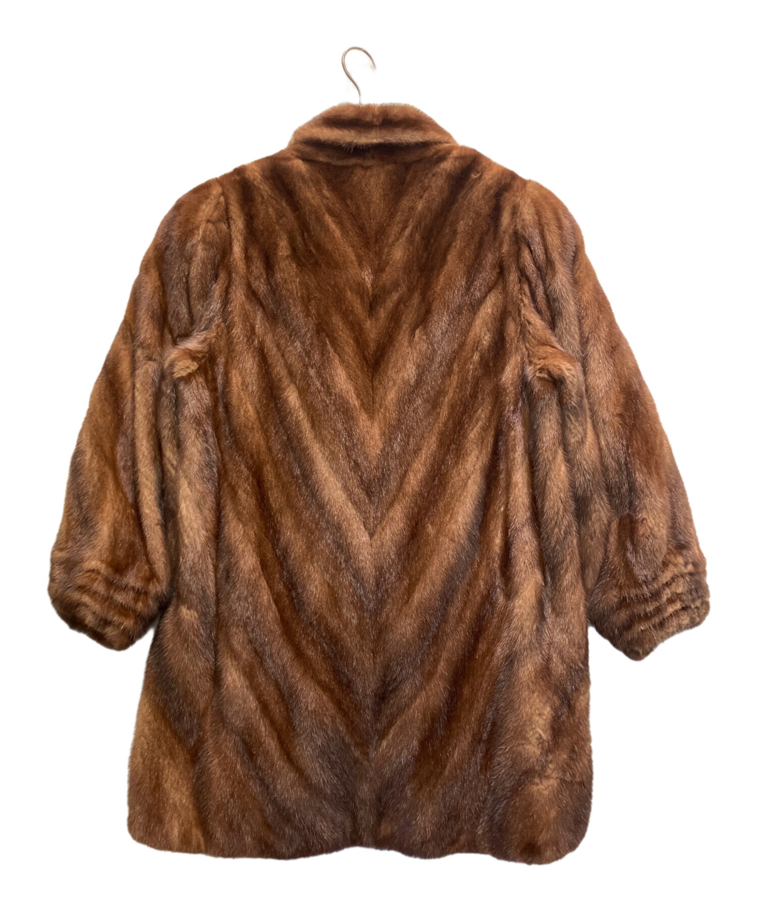 中古・古着通販】SAGA MINK (サガミンク) ミンクコート ブラウン