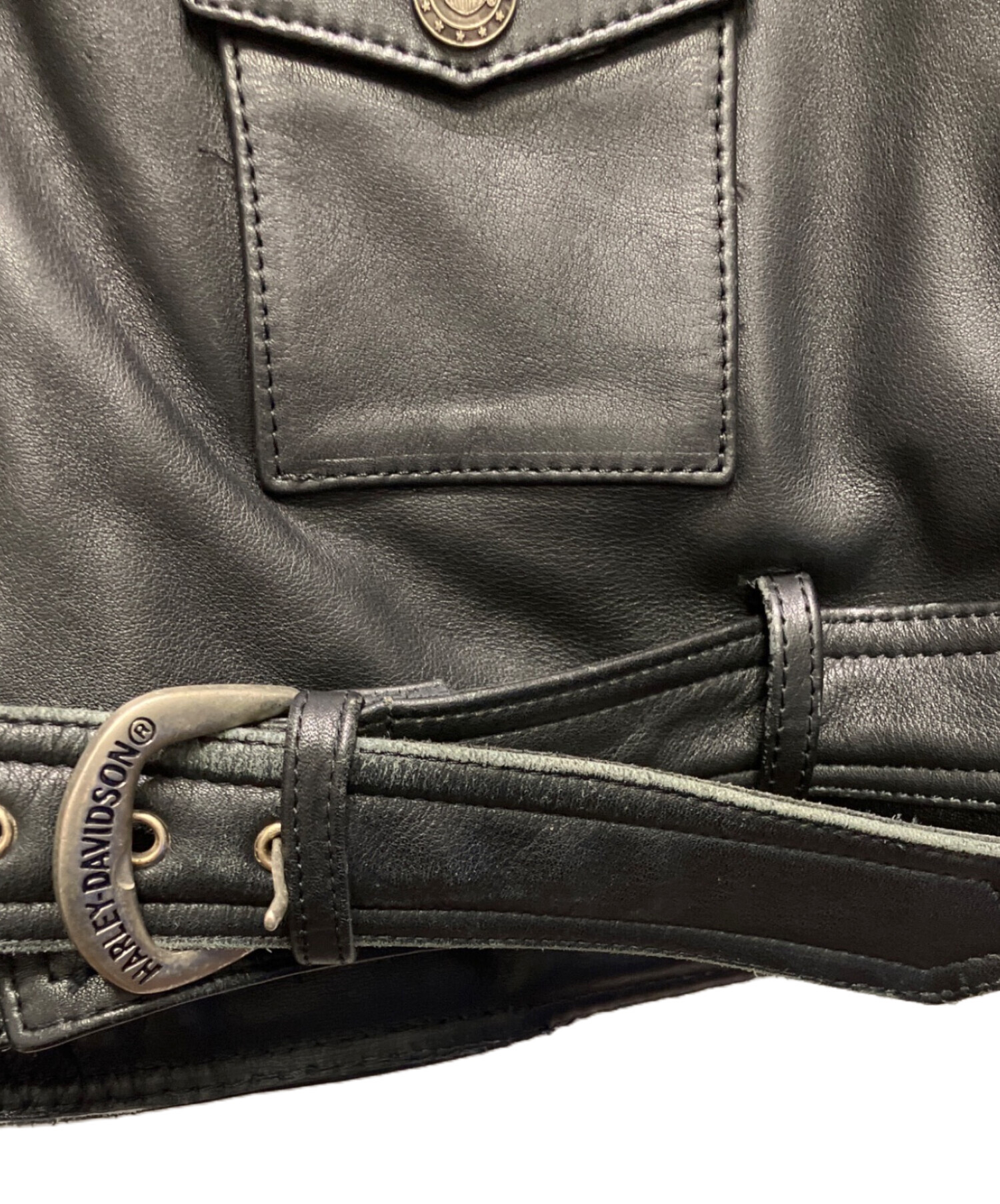 中古・古着通販】HARLEY-DAVIDSON (ハーレーダビッドソン) ダブル