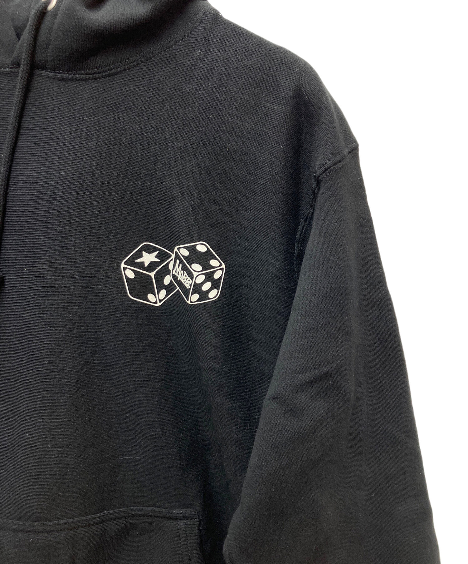 中古・古着通販】MOBB (モブ) パーカー ブラック サイズ:L｜ブランド
