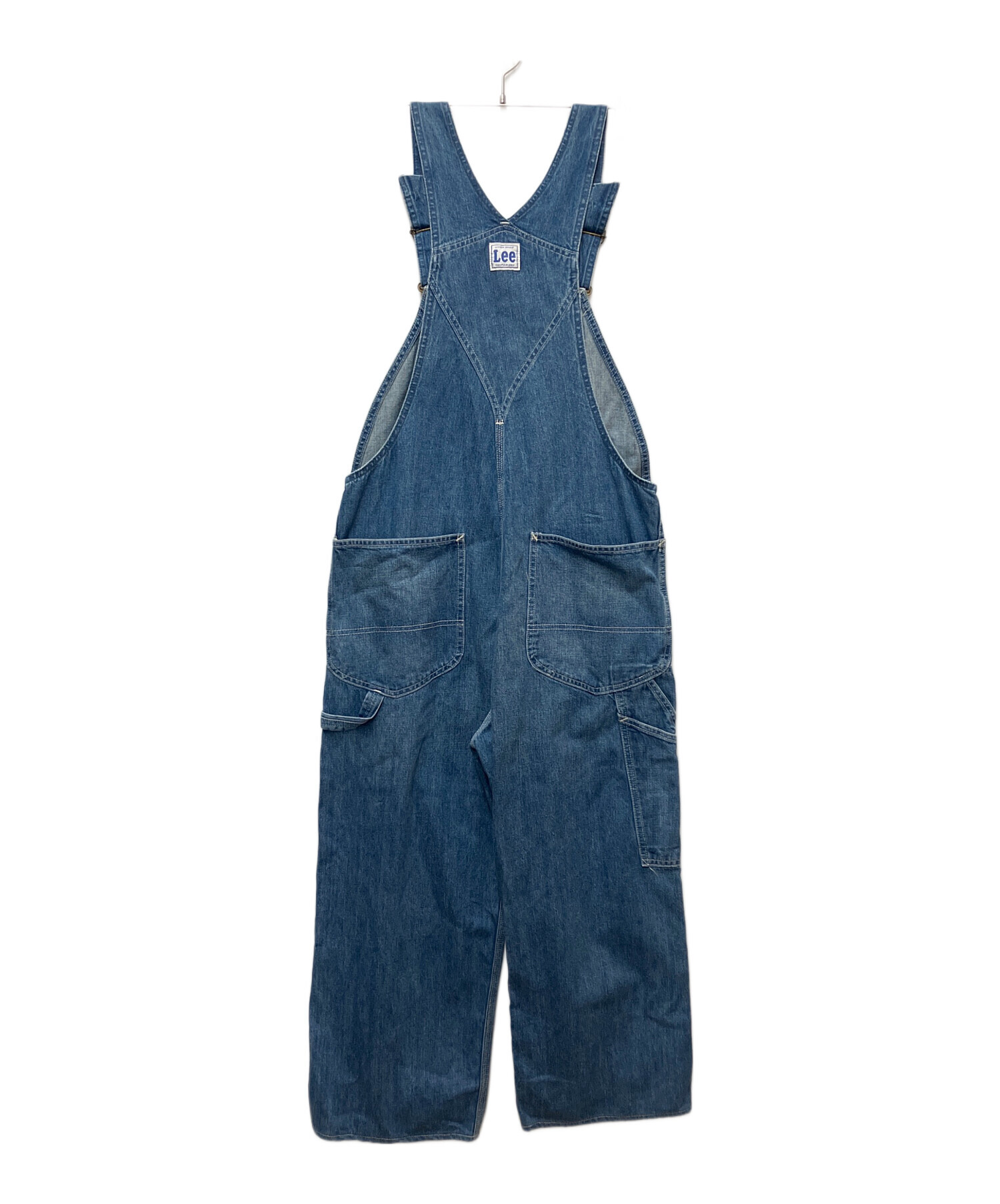 中古・古着通販】LEE (リー) オーバーオール ブルー サイズ:SIZE M