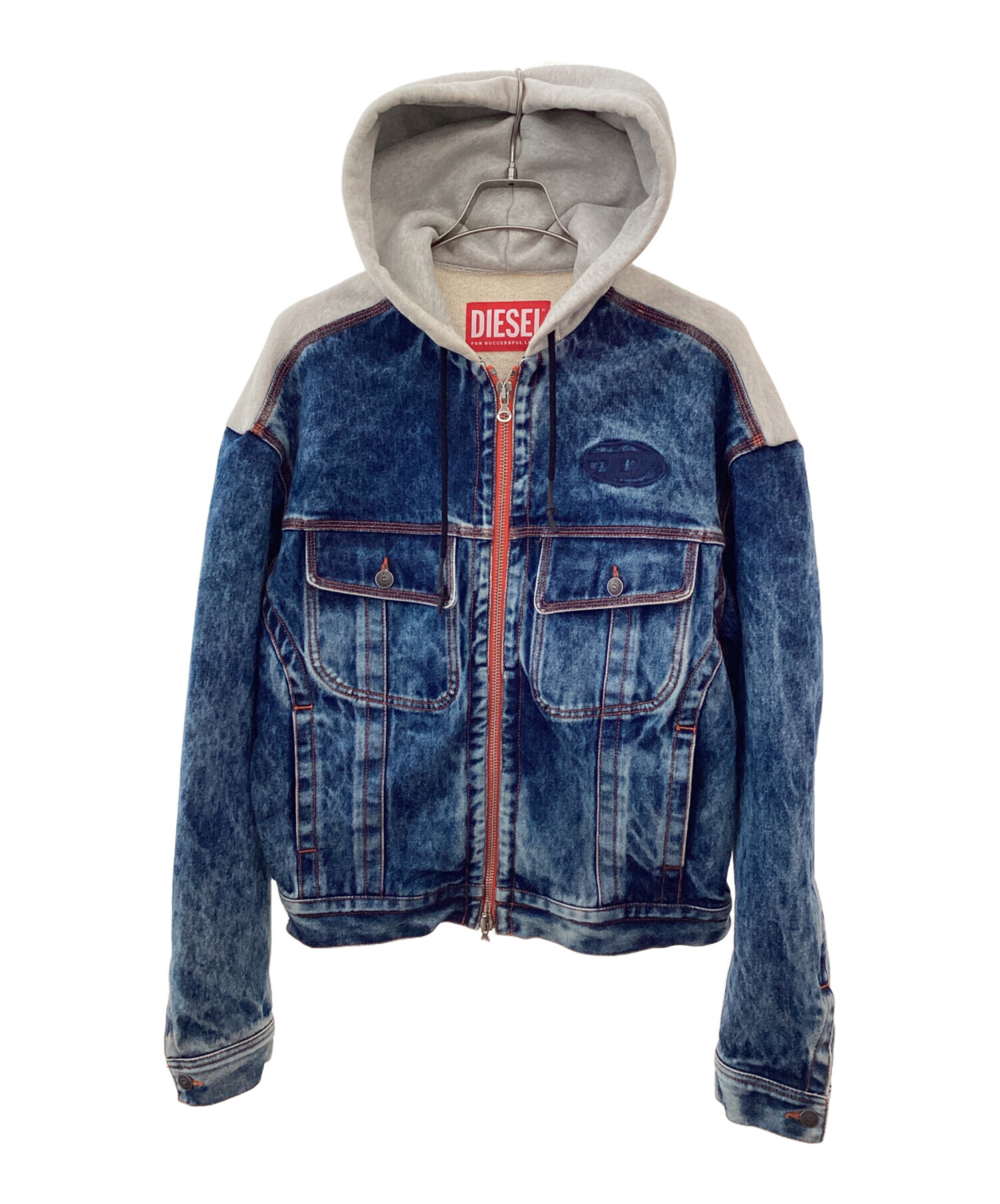 中古・古着通販】DIESEL (ディーゼル) デニムジャケット ブルー サイズ