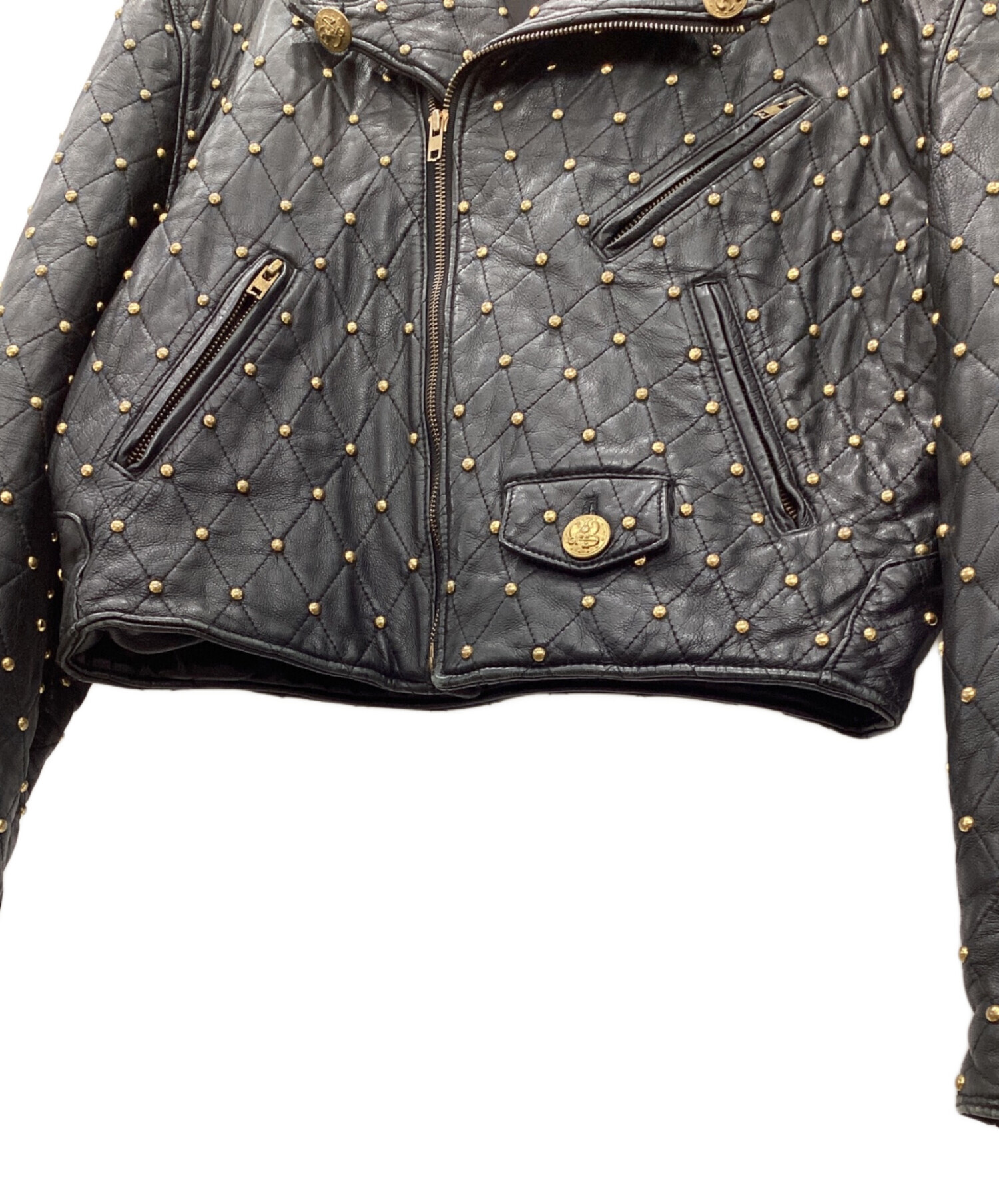 中古・古着通販】JEFF HAMILTON (ジェフハミルトン) ダブルライダース