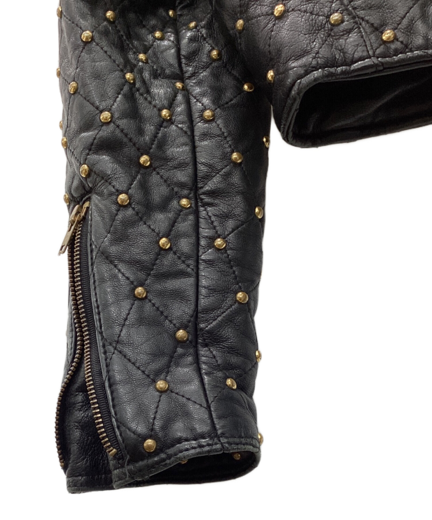 中古・古着通販】JEFF HAMILTON (ジェフハミルトン) ダブルライダース