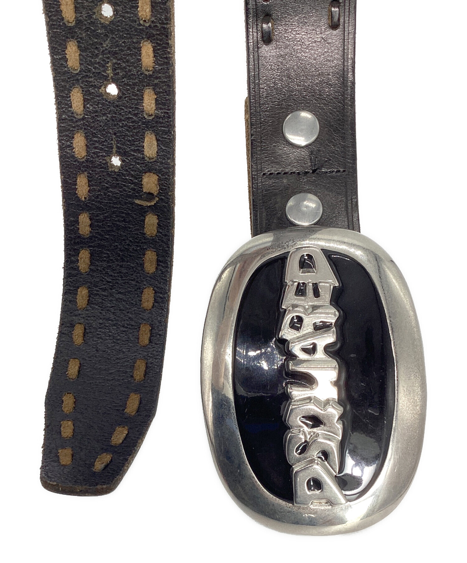DSQUARED2 ディースクエアード レディース レザー ベルト80-90cm 中古・古着通販】DSQUARED2 (ディースクエアード) レザーベルト