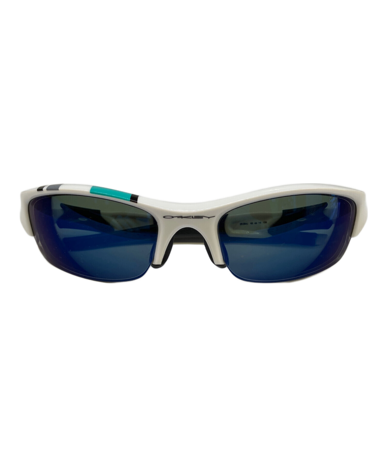 中古・古着通販】OAKLEY (オークリー) サングラス ホワイト サイズ:63