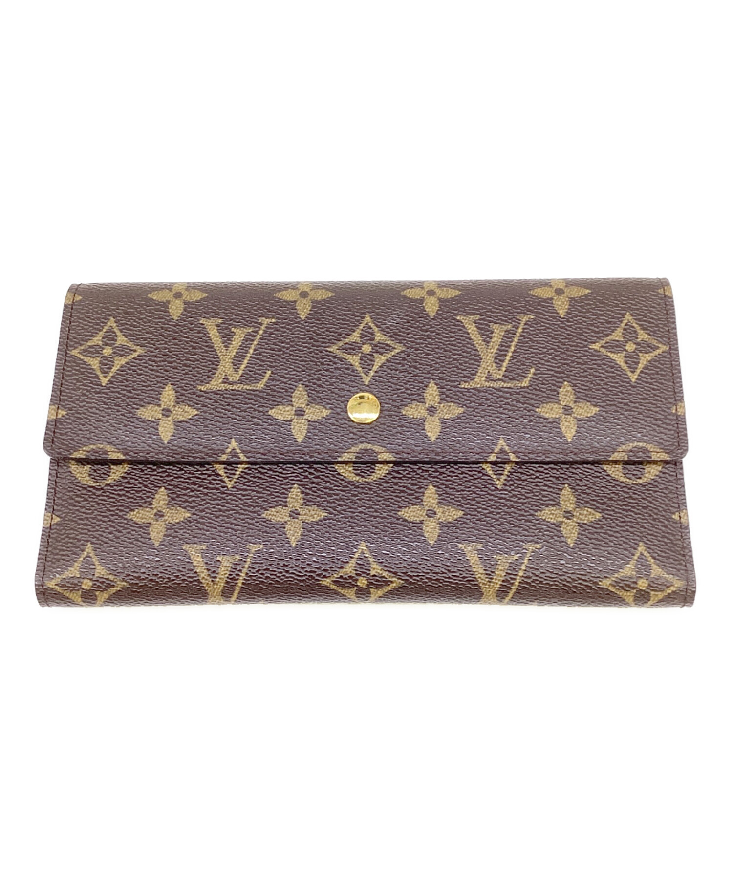 ルイヴィトン ダミエ ポルトフォイユ サラ 長財布 旧型 正規品 中古・古着通販】LOUIS VUITTON (ルイ ヴィトン) 長財布