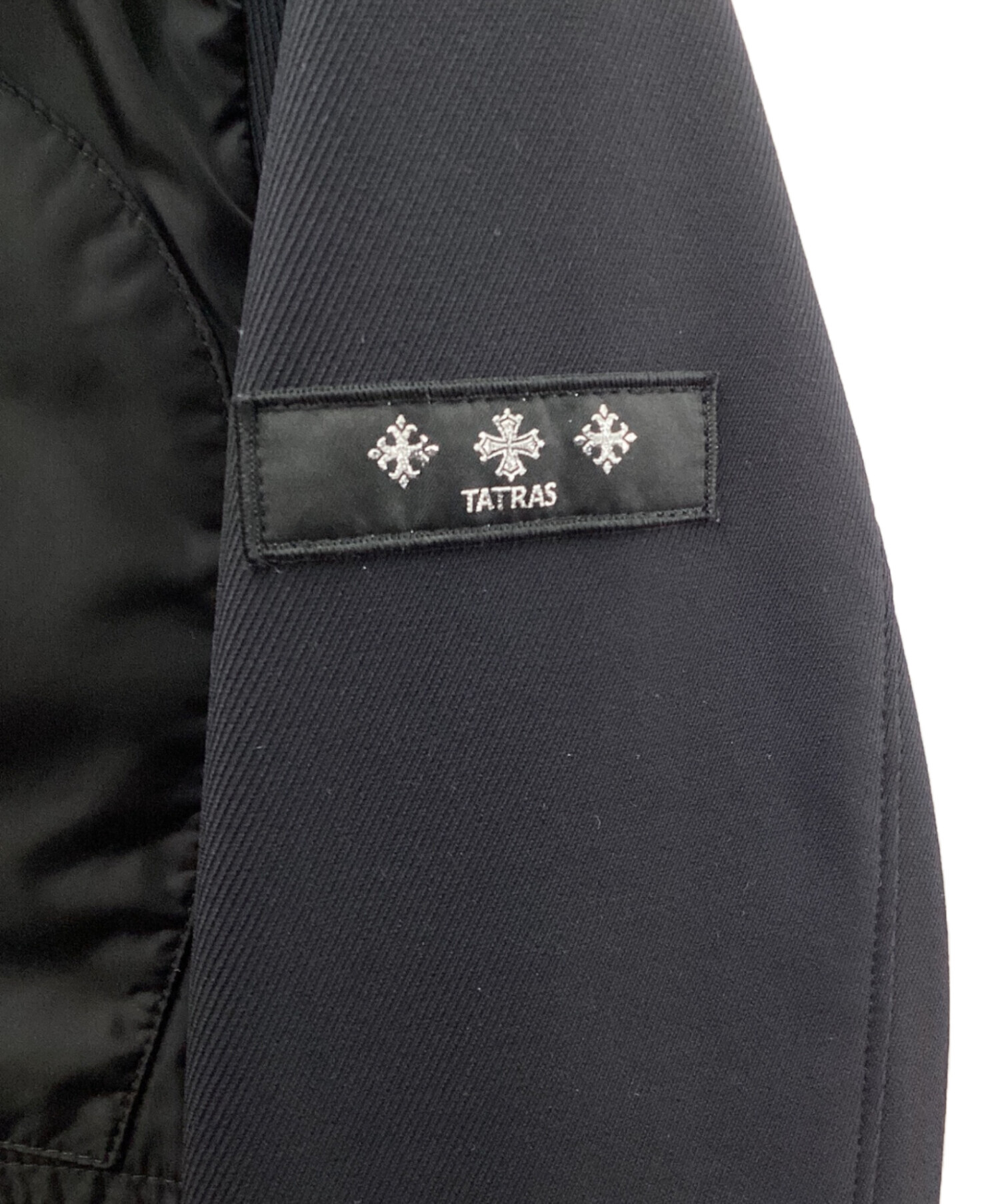 中古・古着通販】TATRAS (タトラス) ダウンジャケット ブラック サイズ