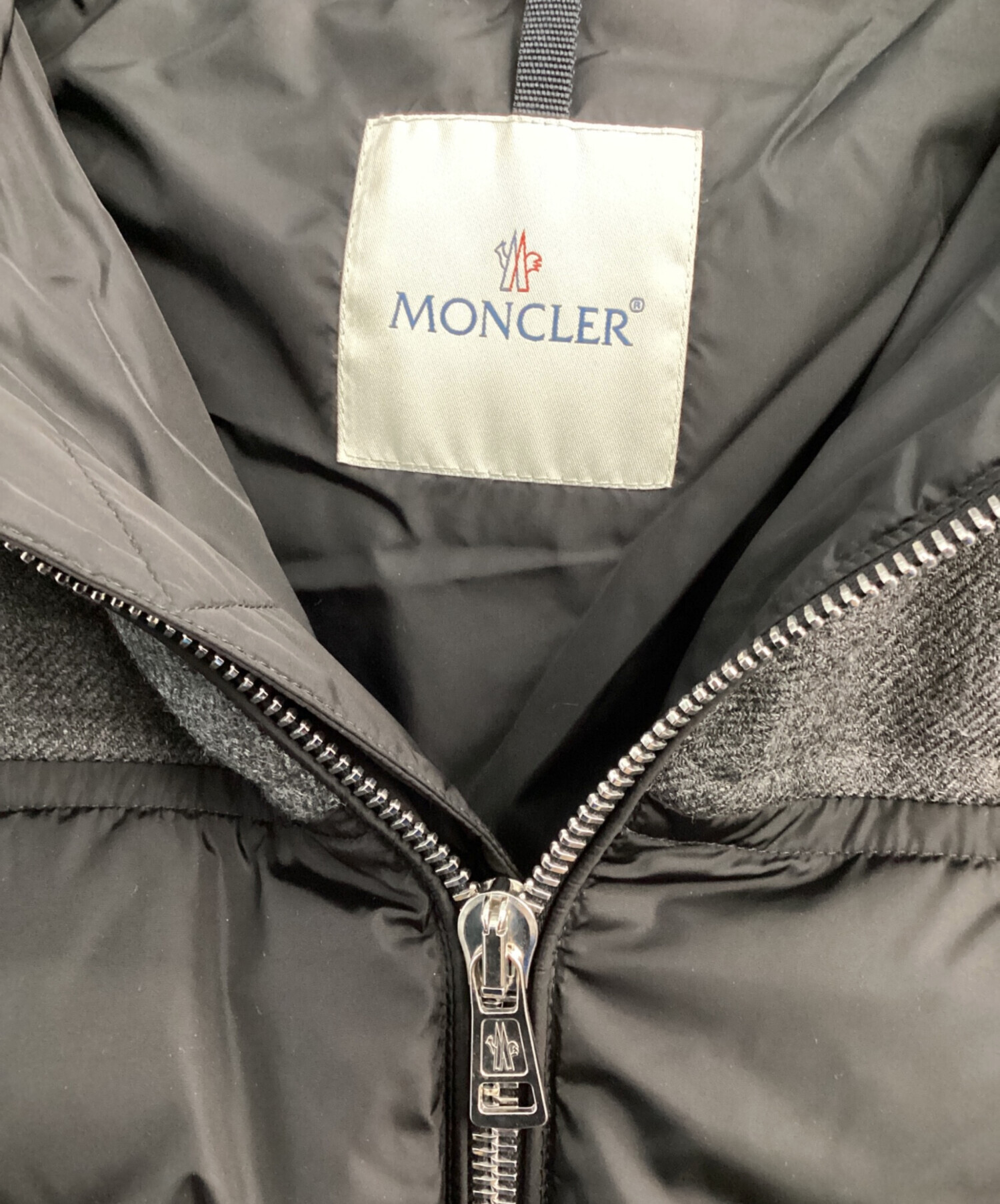 中古・古着通販】MONCLER (モンクレール) ダウンジャケット グレー