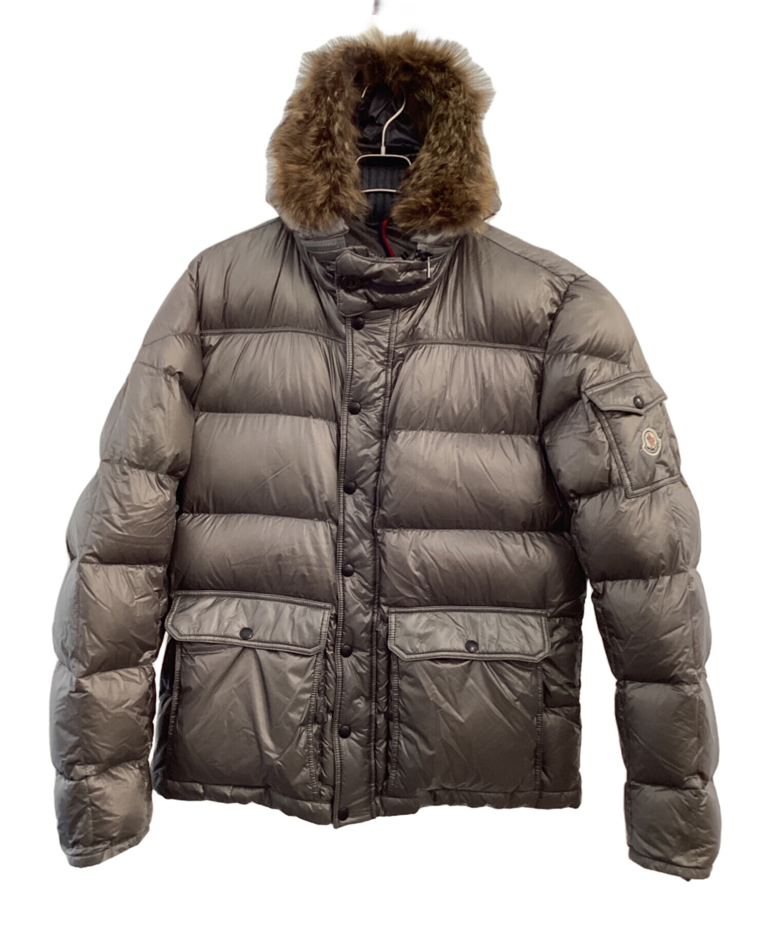 中古・古着通販】MONCLER (モンクレール) ダウンジャケット グレー 