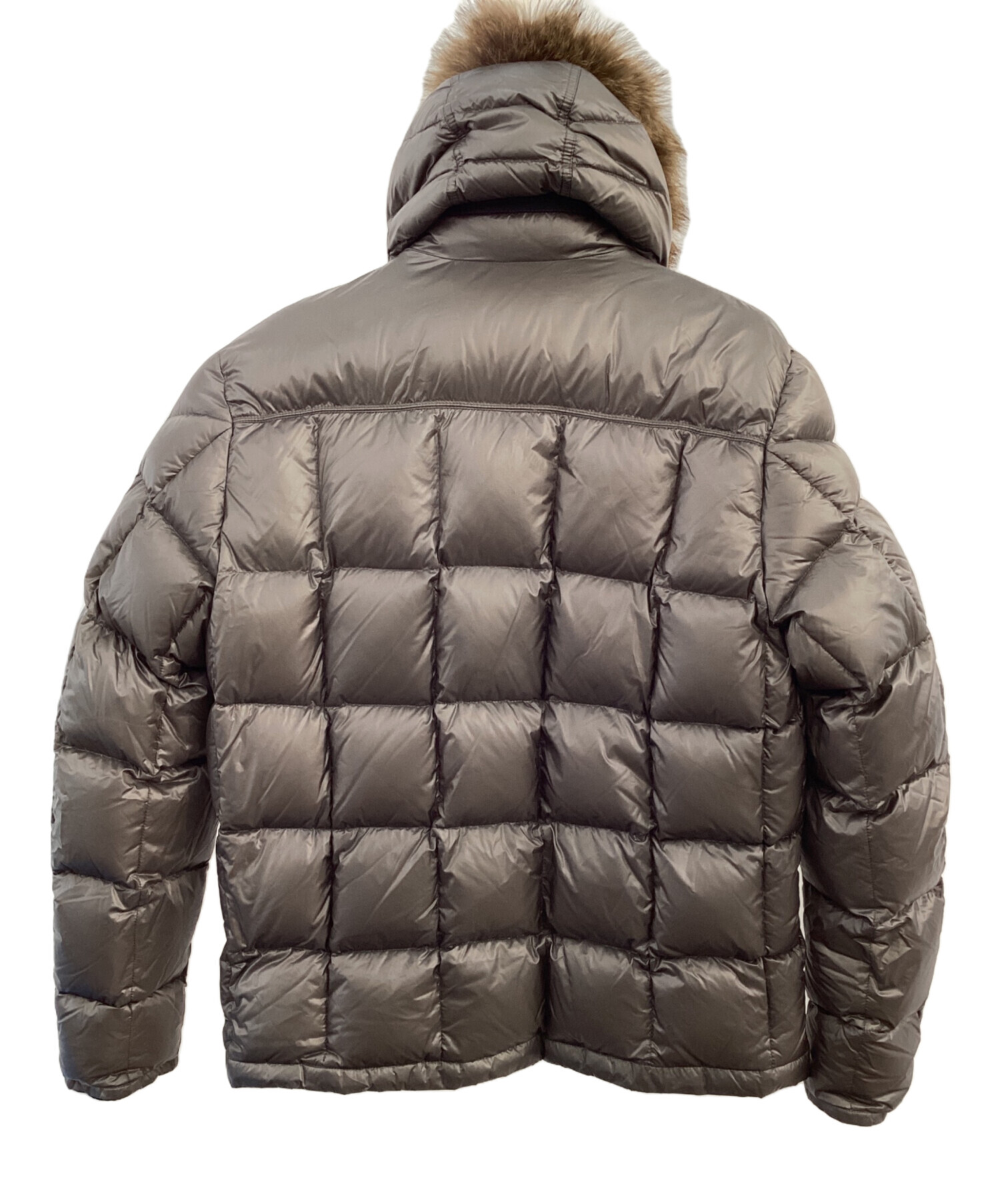 中古・古着通販】MONCLER (モンクレール) ダウンジャケット グレー 