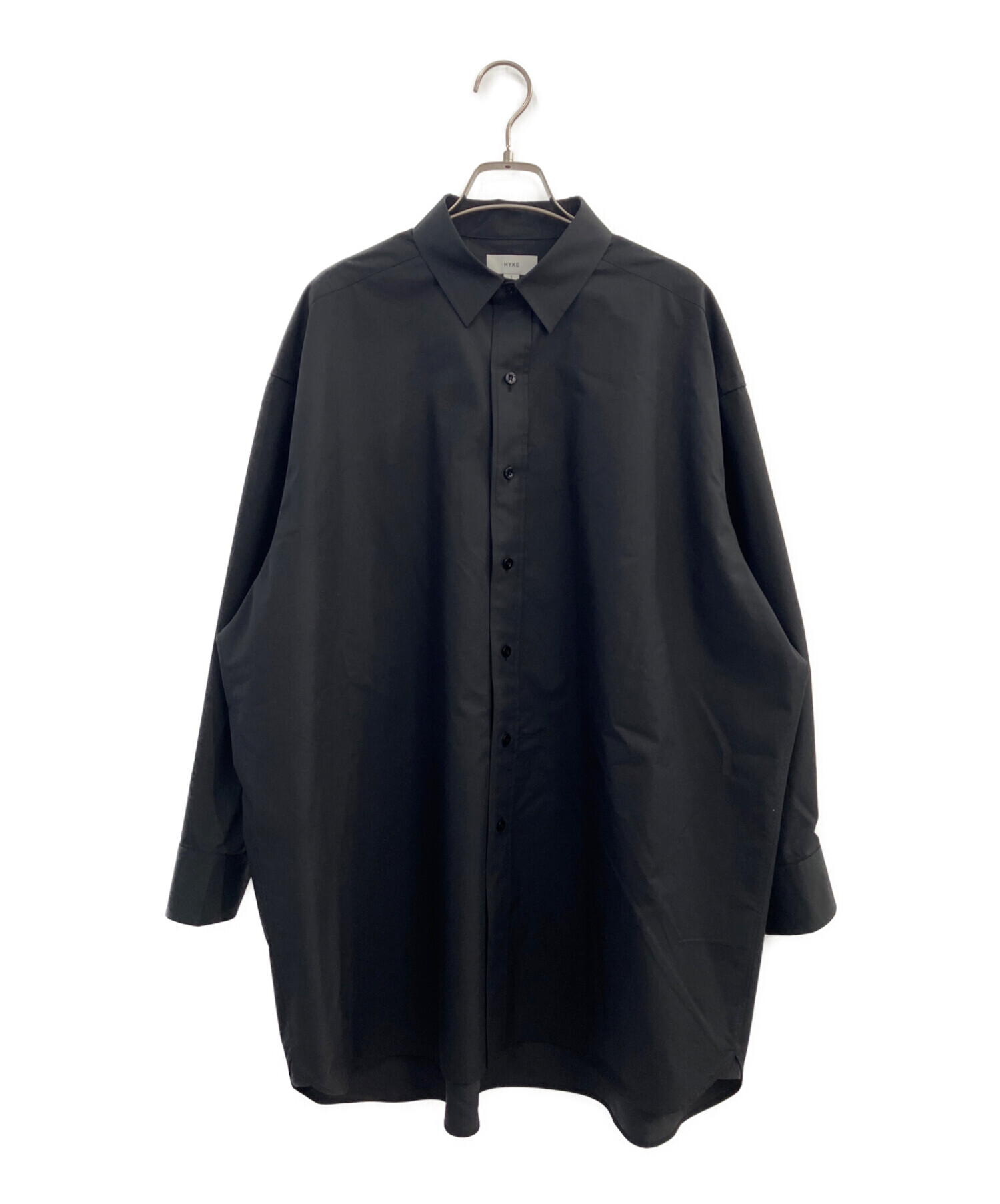 中古・古着通販】HYKE (ハイク) 長袖シャツ ブラック サイズ:1