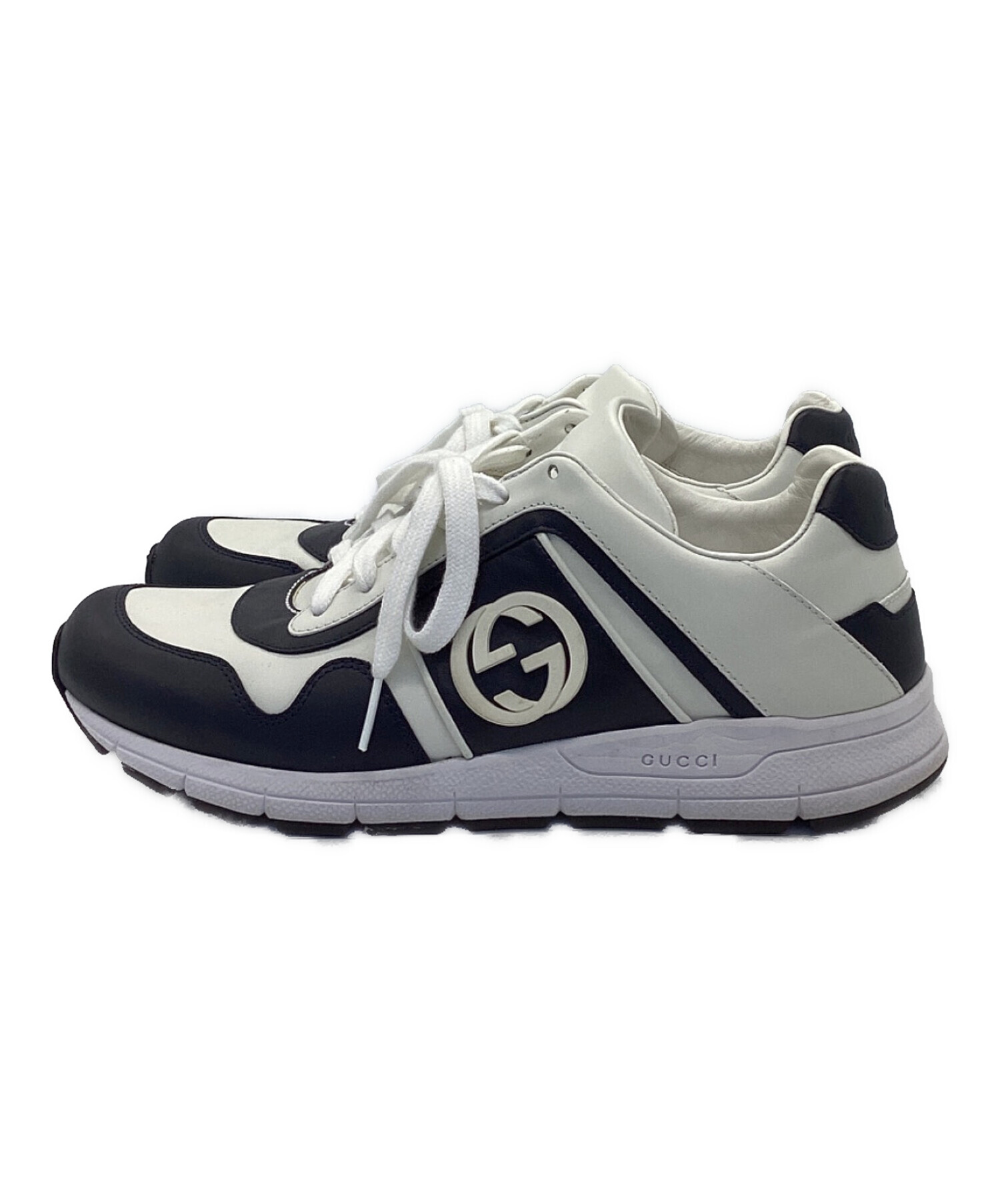 中古・古着通販】GUCCI (グッチ) ローカットスニーカー ホワイト