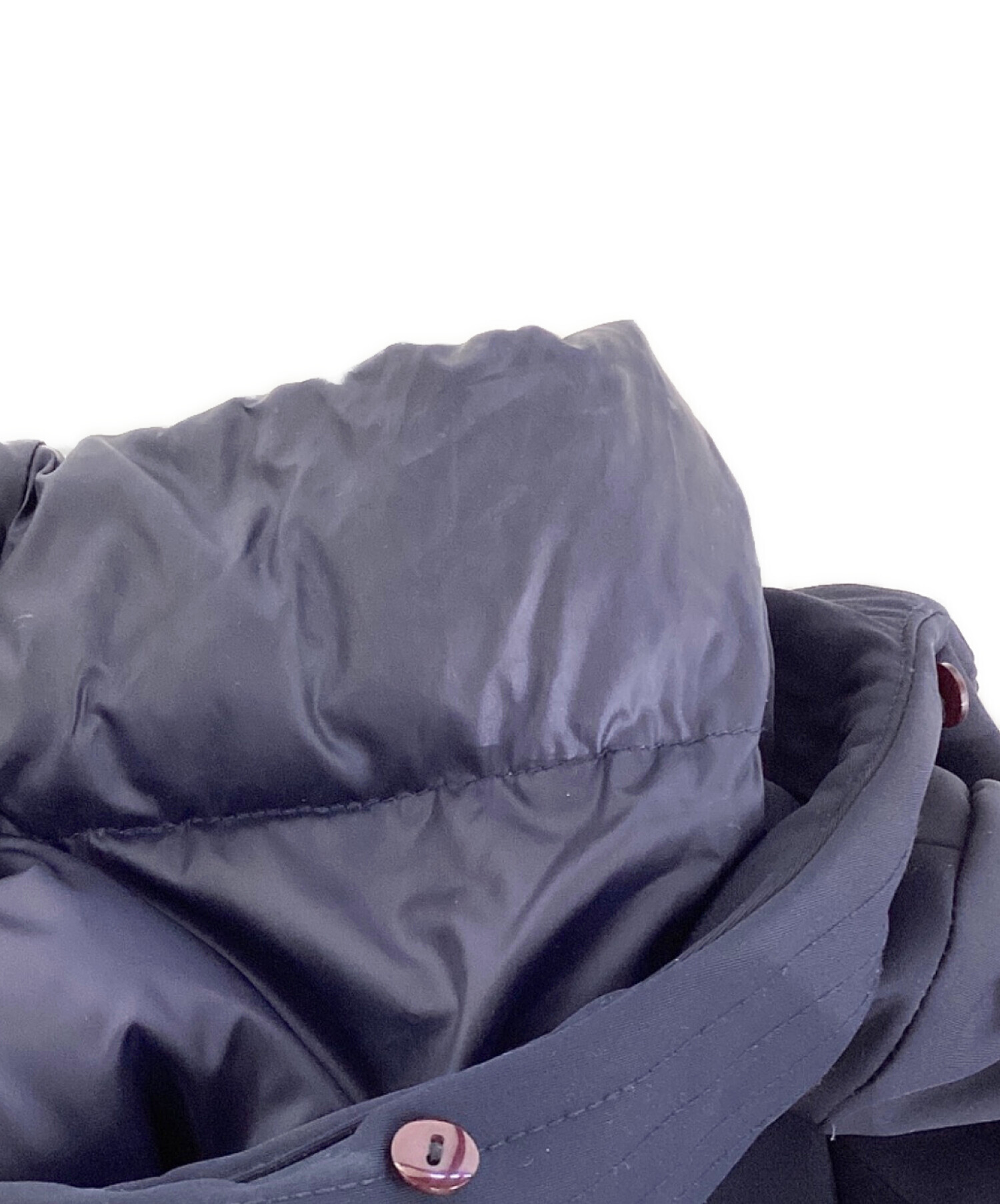 DOUBLE STANDARD CLOTHING ダウンコート　ネイビー　36 中古・古着通販】DOUBLE STANDARD CLOTHING (ダブルスタンダード