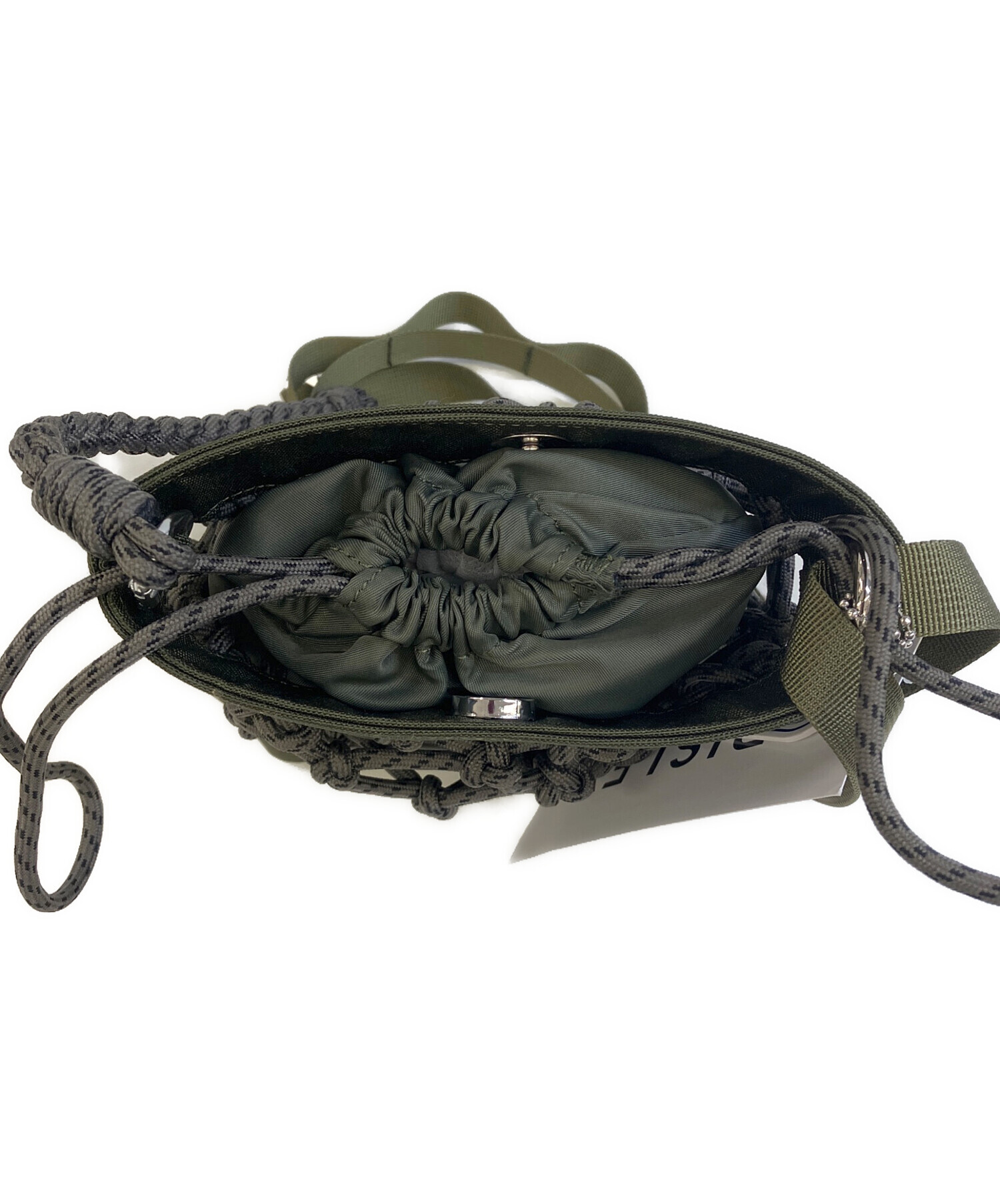 OUTDOOR RISLEY ブラック ショルダーバッグ 中古・古着通販】OUTDOOR (アウトドア) Risley (リズレー) ショルダー
