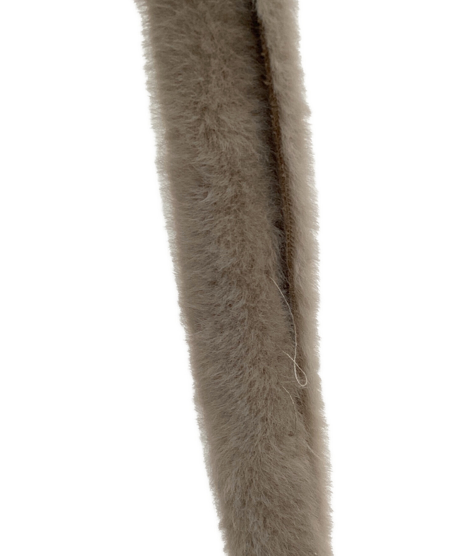 中古・古着通販】HER LIP TO (ハーリップトゥ) ファーコート ベージュ