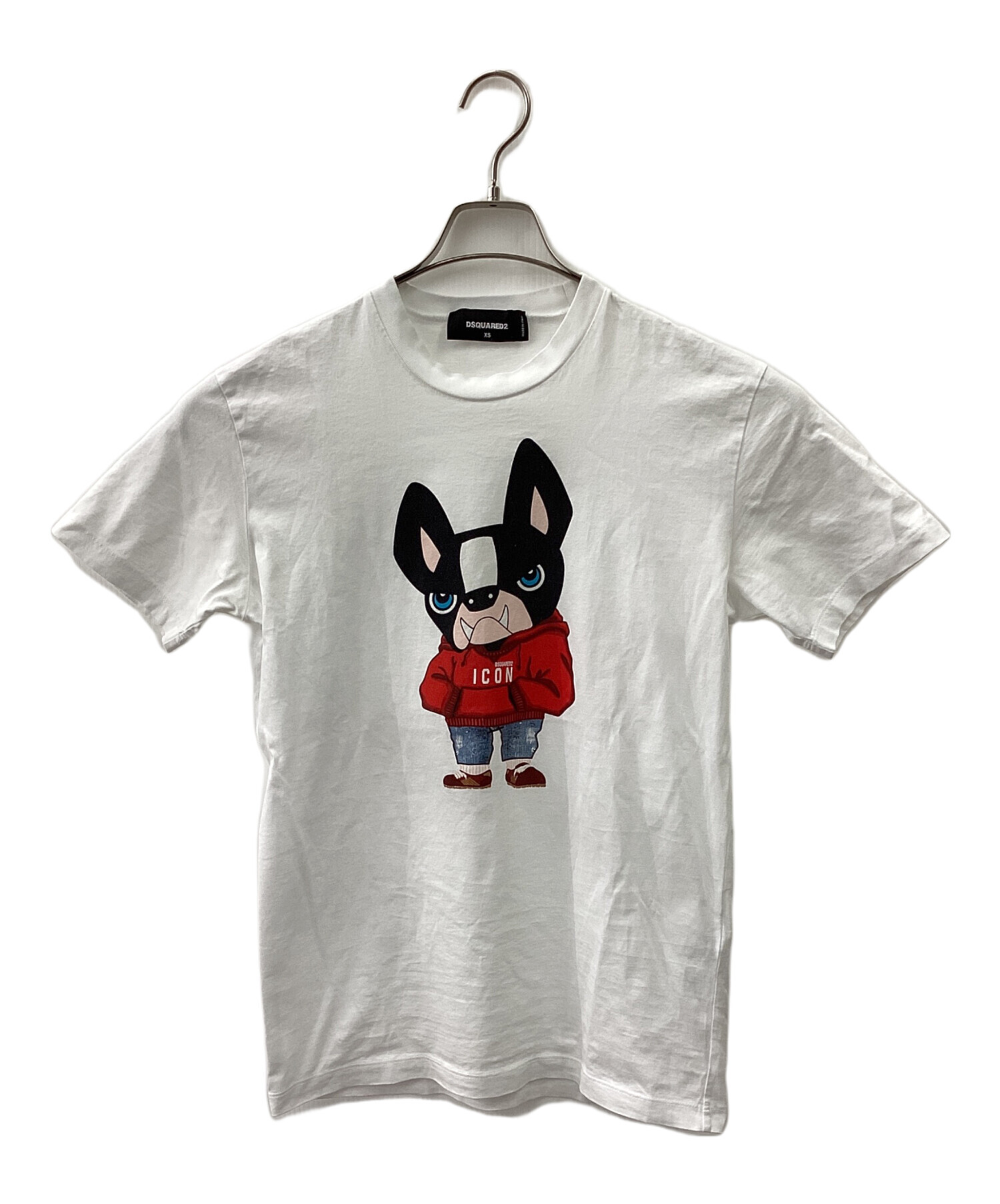 中古・古着通販】DSQUARED2 (ディースクエアード) 半袖カットソー 