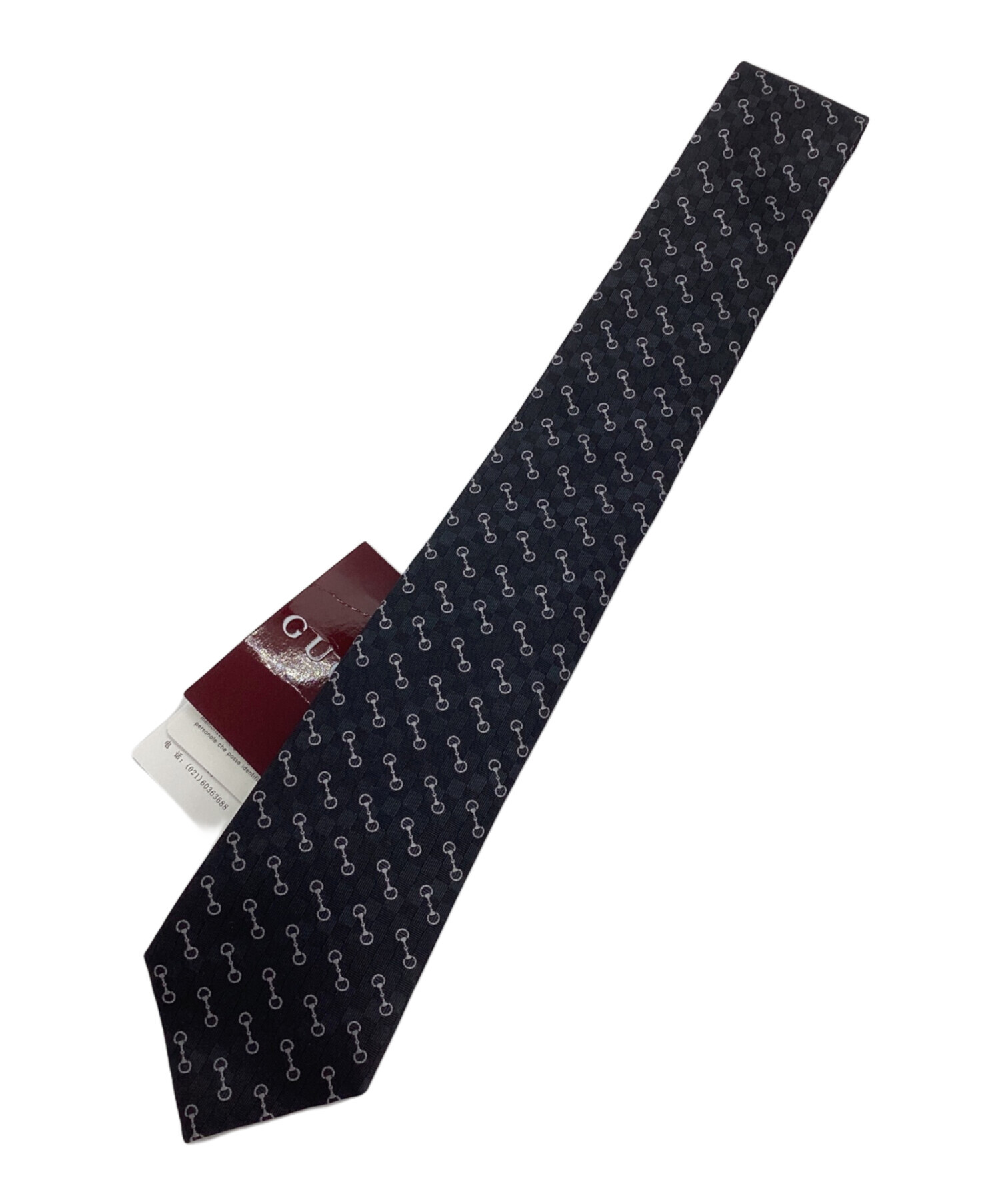 中古・古着通販】GUCCI (グッチ) ホースビット シルクジャカード