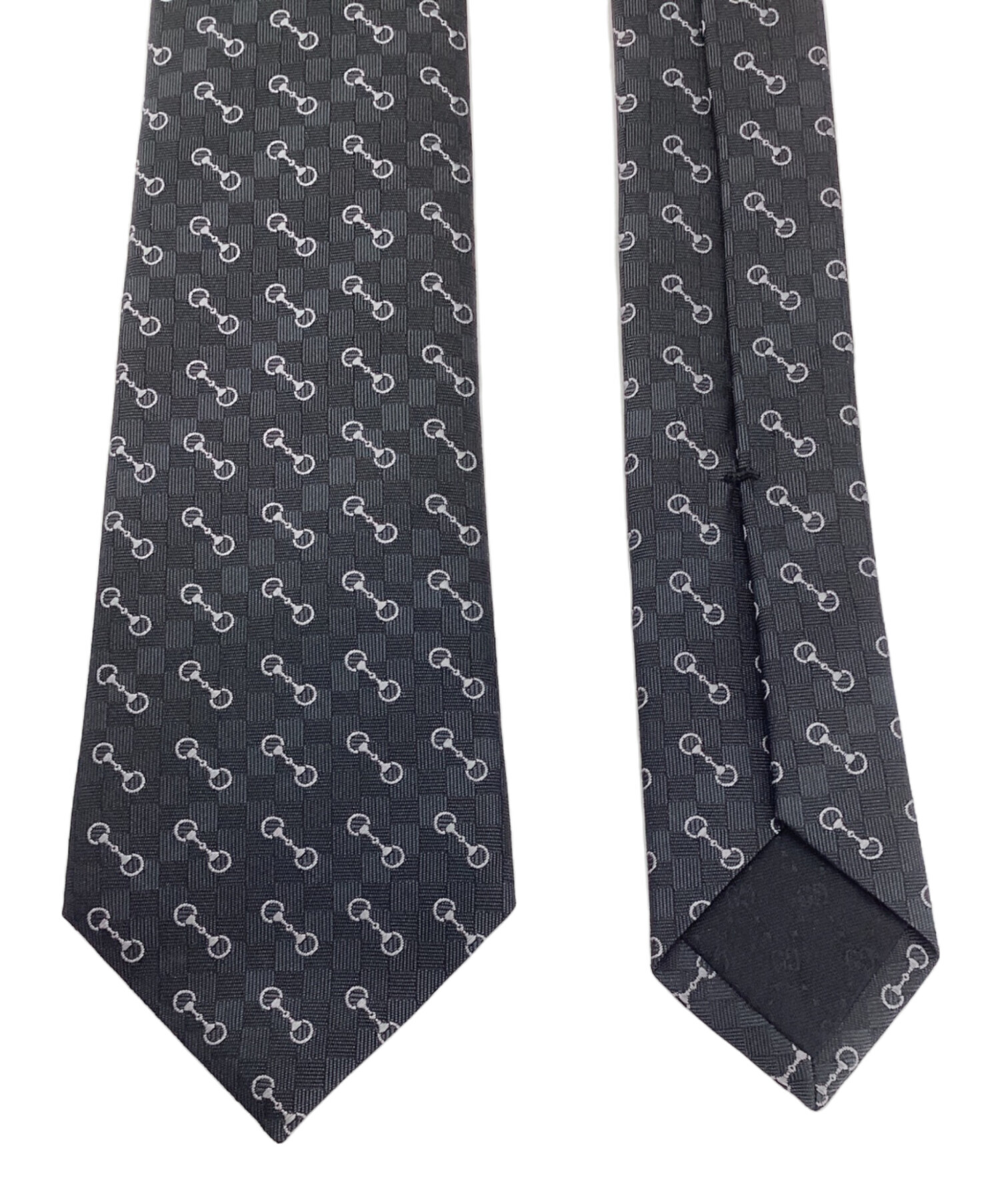 中古・古着通販】GUCCI (グッチ) ホースビット シルクジャカード
