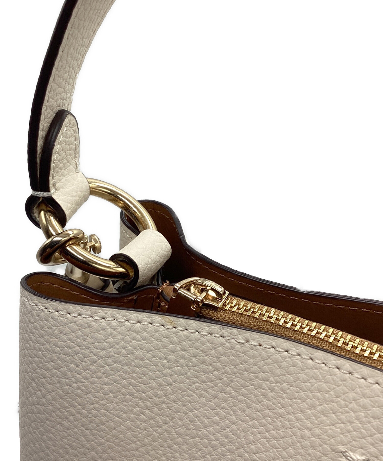 中古・古着通販】COACH (コーチ) 2WAYバッグ ホワイト｜ブランド・古着