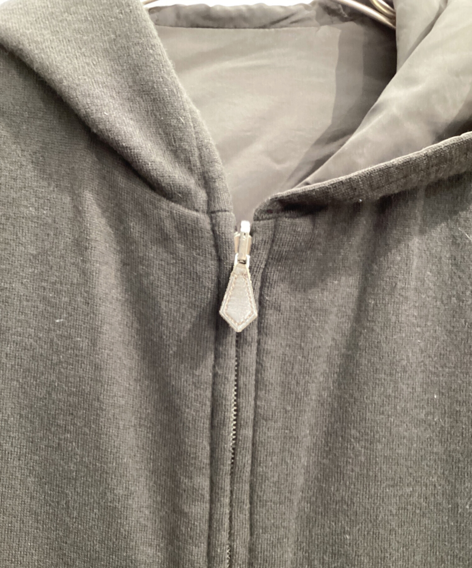 中古・古着通販】HERMES (エルメス) リバーシブルジャケット ブラック