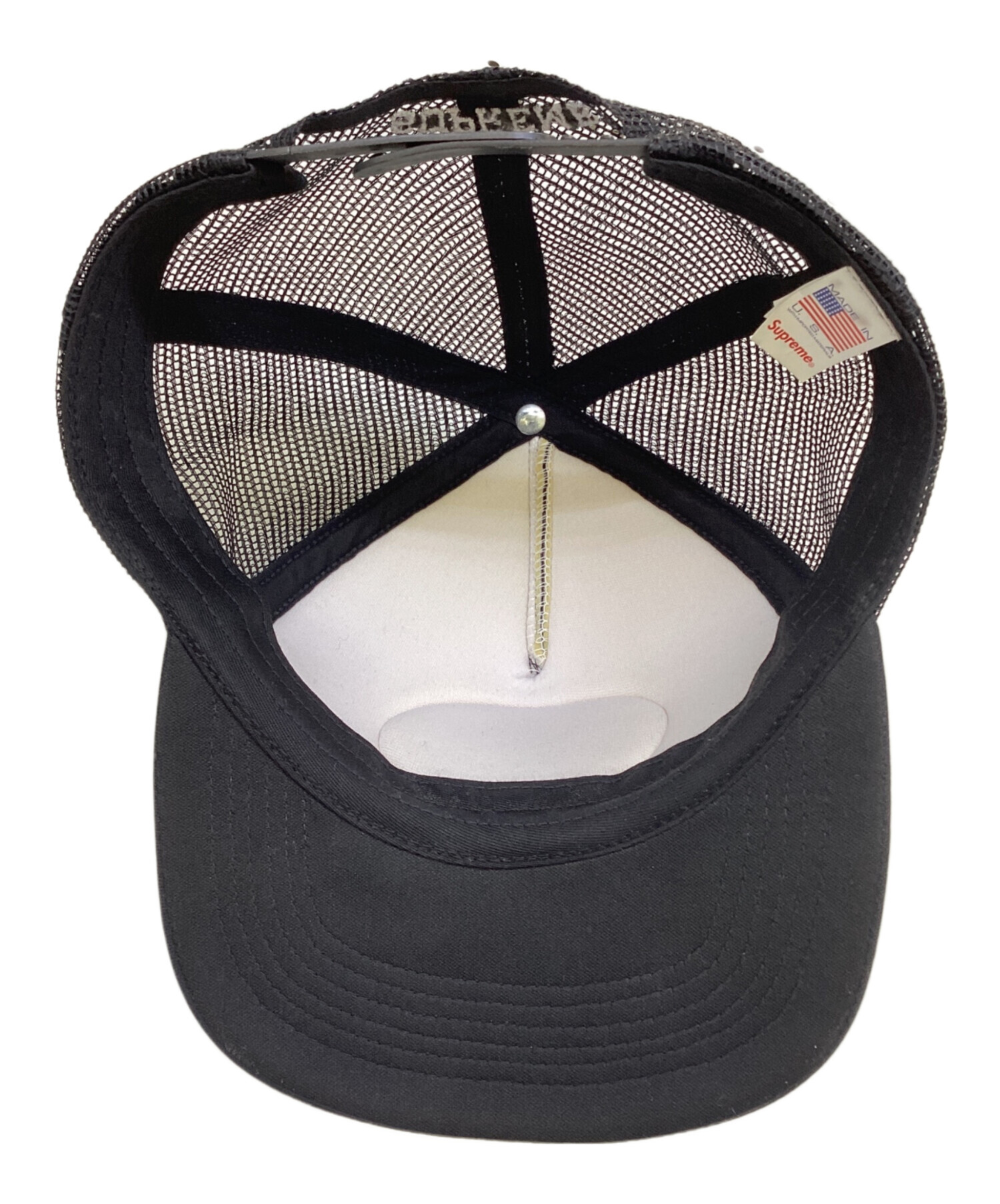 中古・古着通販】Supreme (シュプリーム) キャップ ブラック｜ブランド