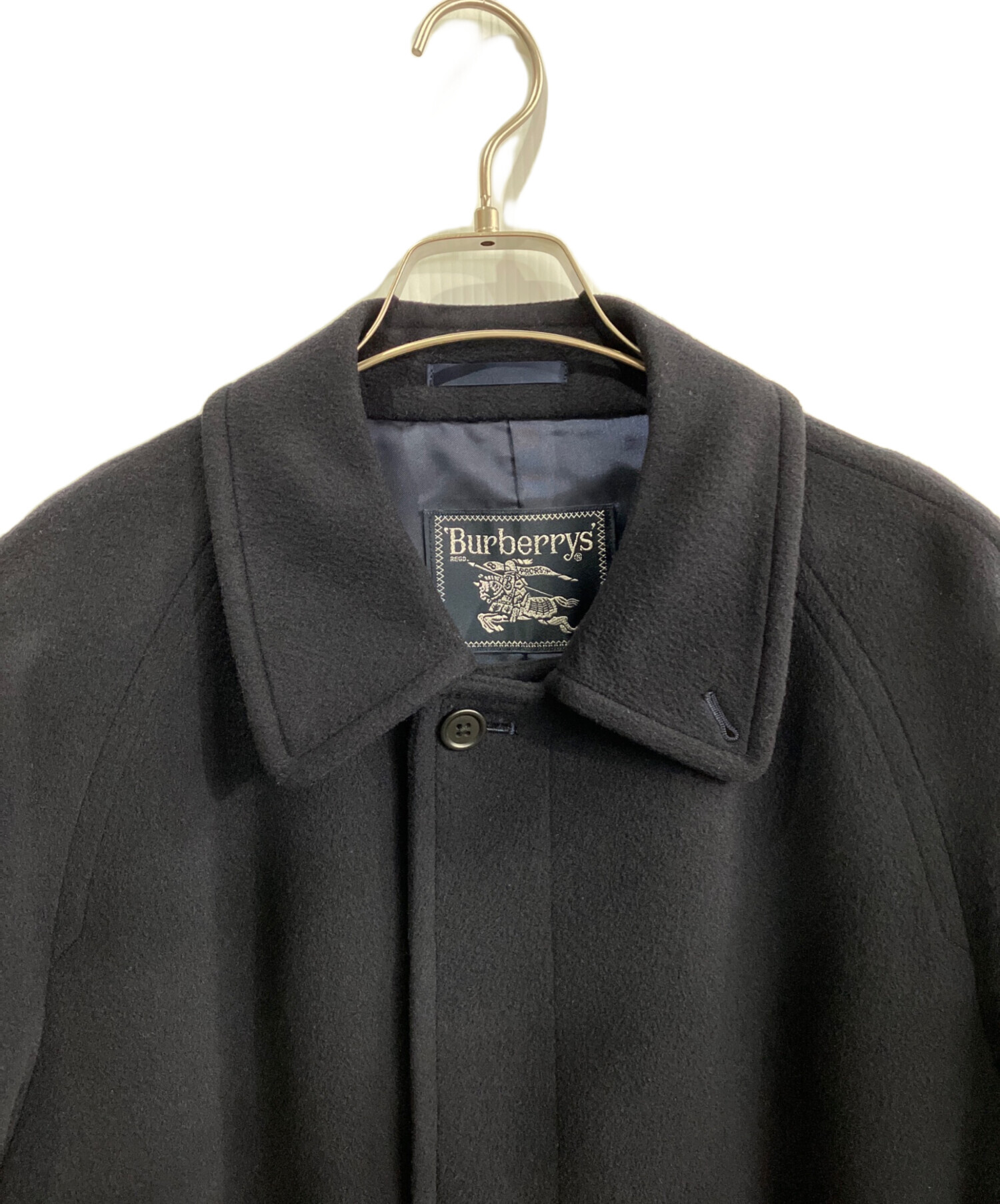 中古・古着通販】Burberry's (バーバリー) ウールコート ネイビー